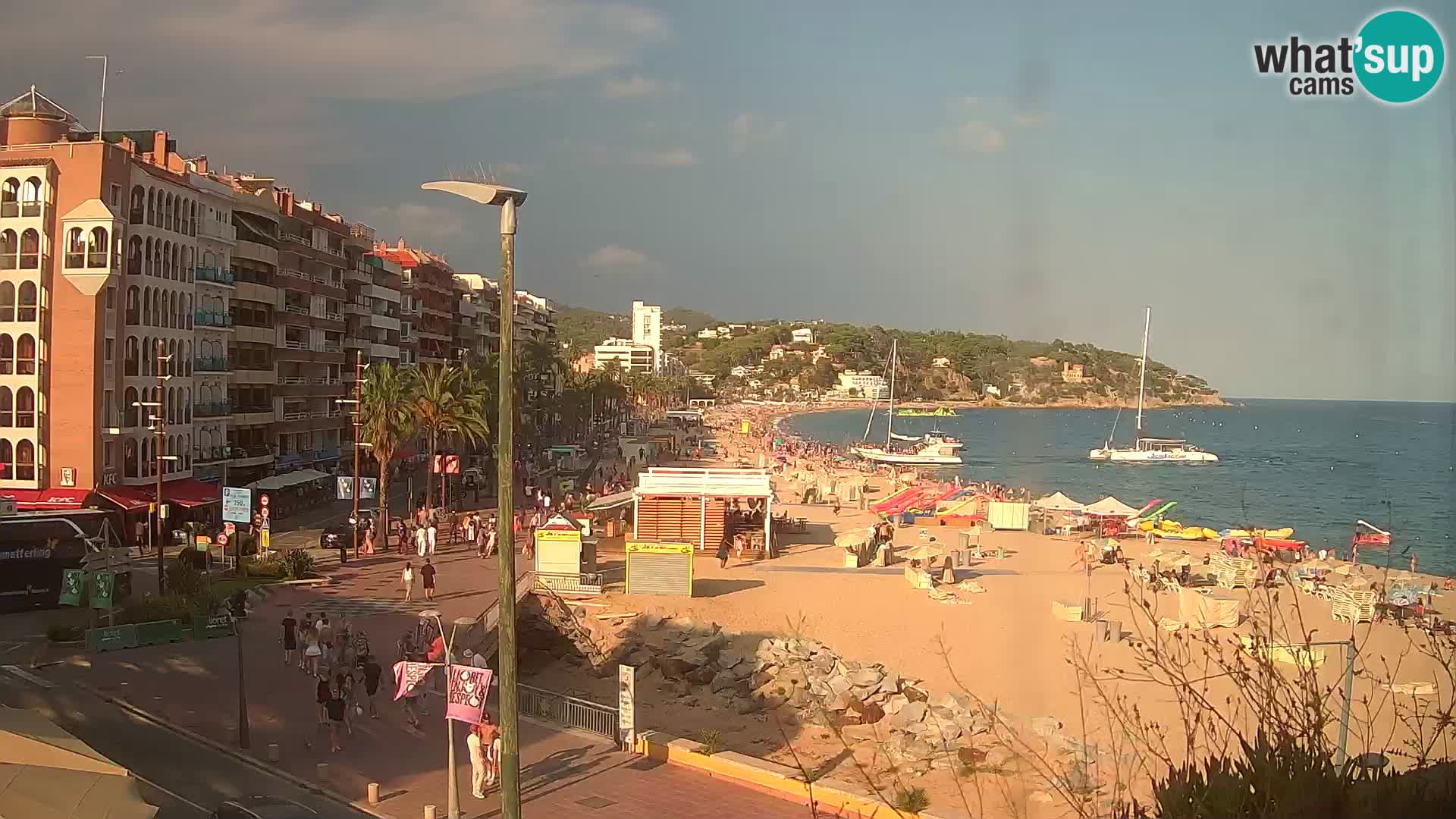 Webcam Lloret de Mar  – Playa principal