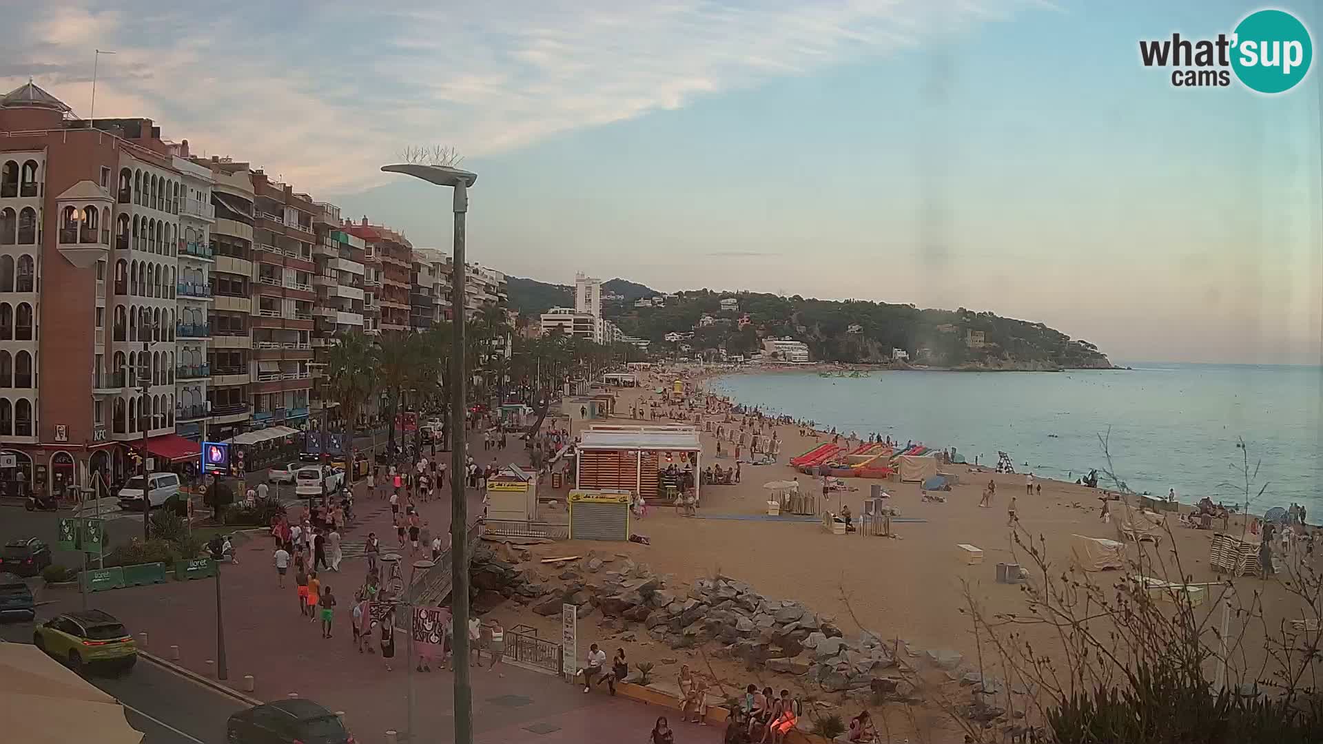 Kamera v živo Lloret de Mar – plaža