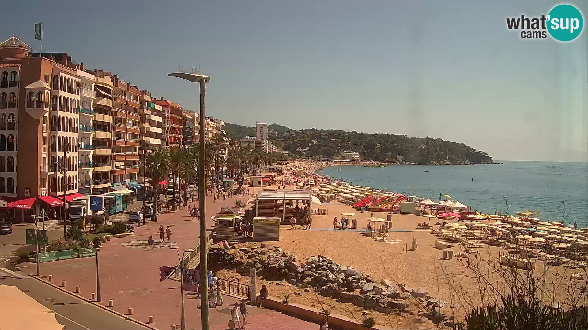 Webcam live Lloret de Mar – Hauptstrand