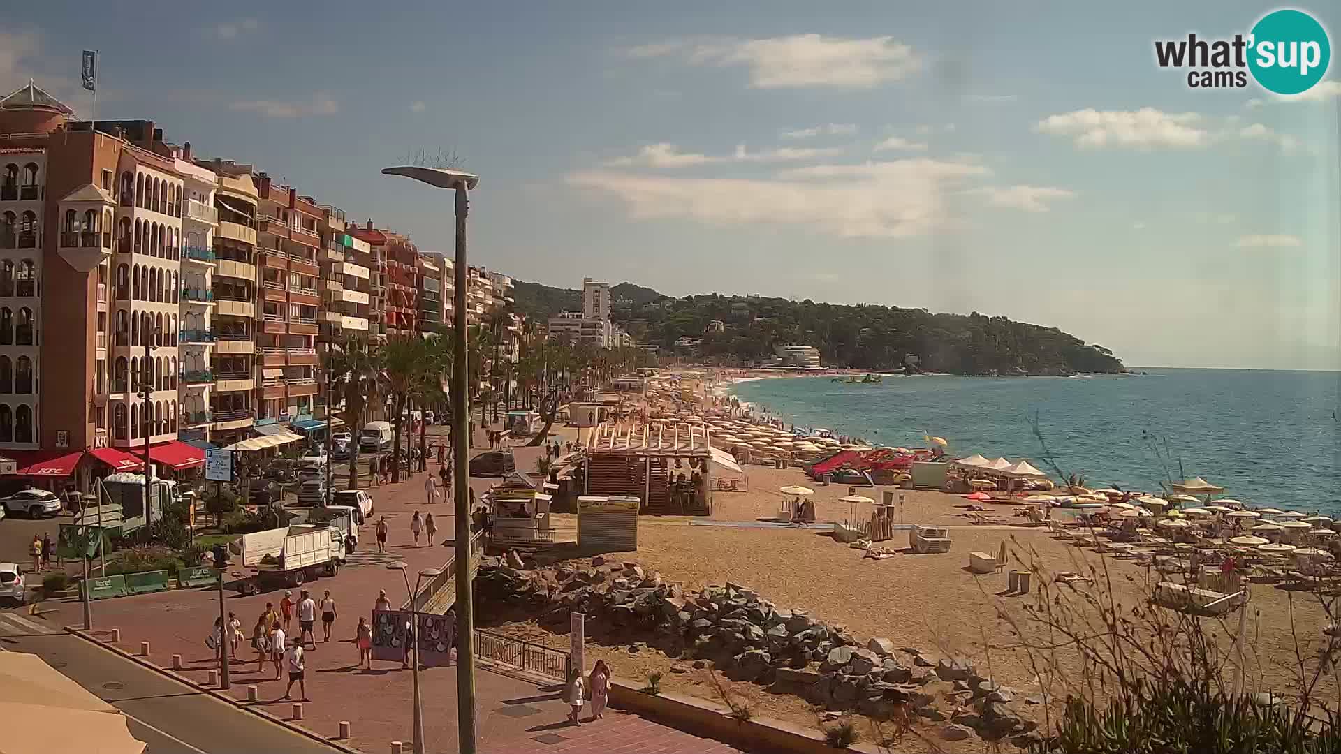 Webcam live Lloret de Mar – Hauptstrand