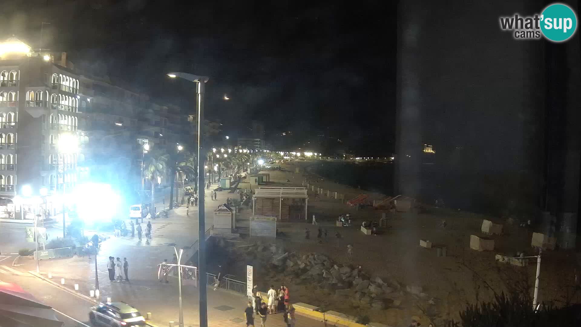 Web kamera Lloret de Mar – plaža