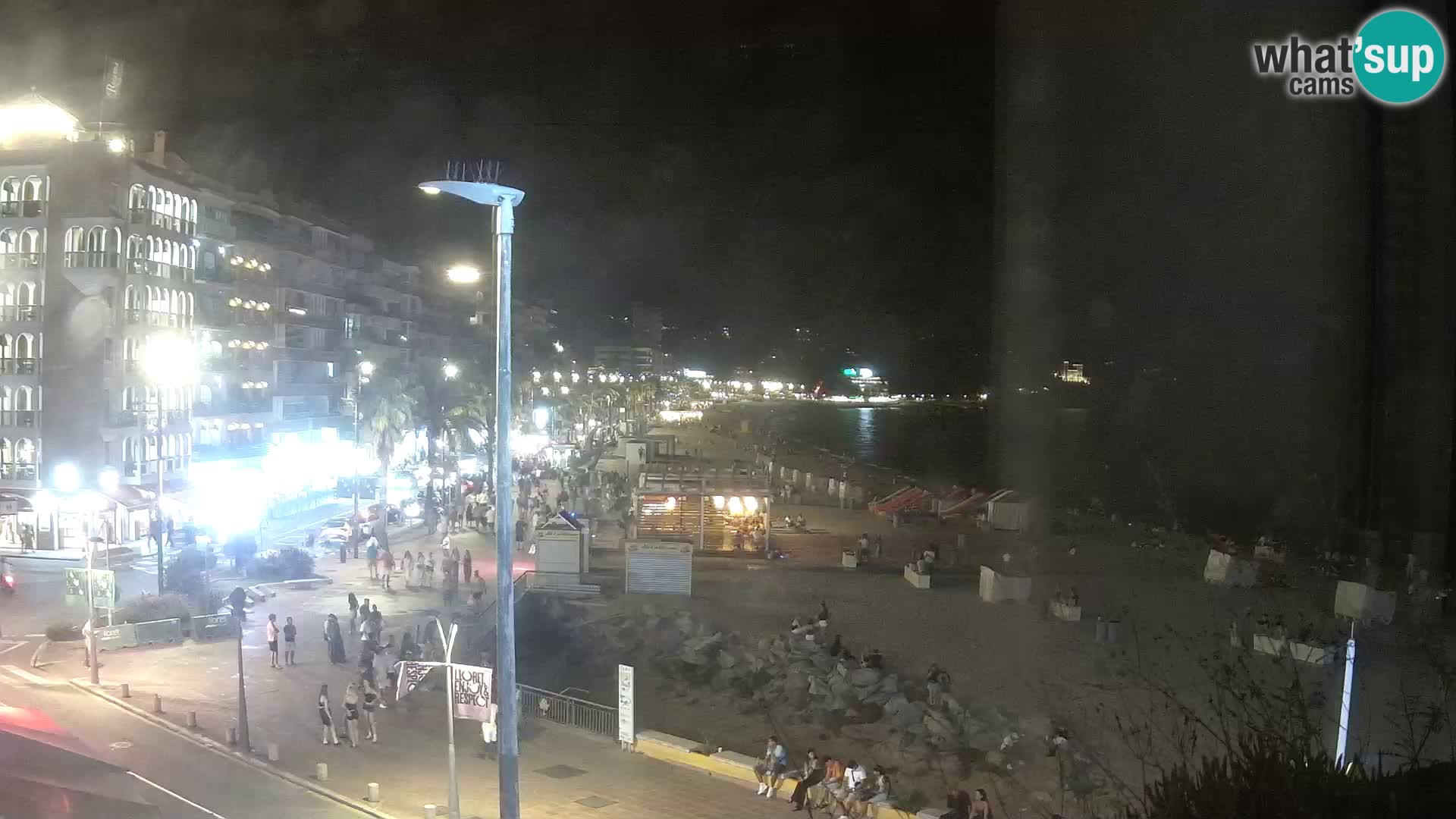 Web kamera Lloret de Mar – plaža