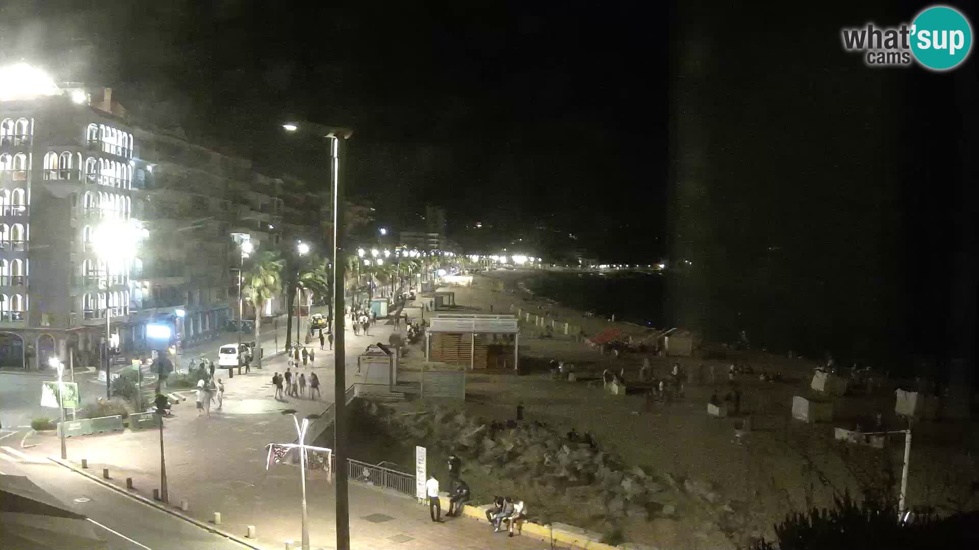Web kamera Lloret de Mar – plaža