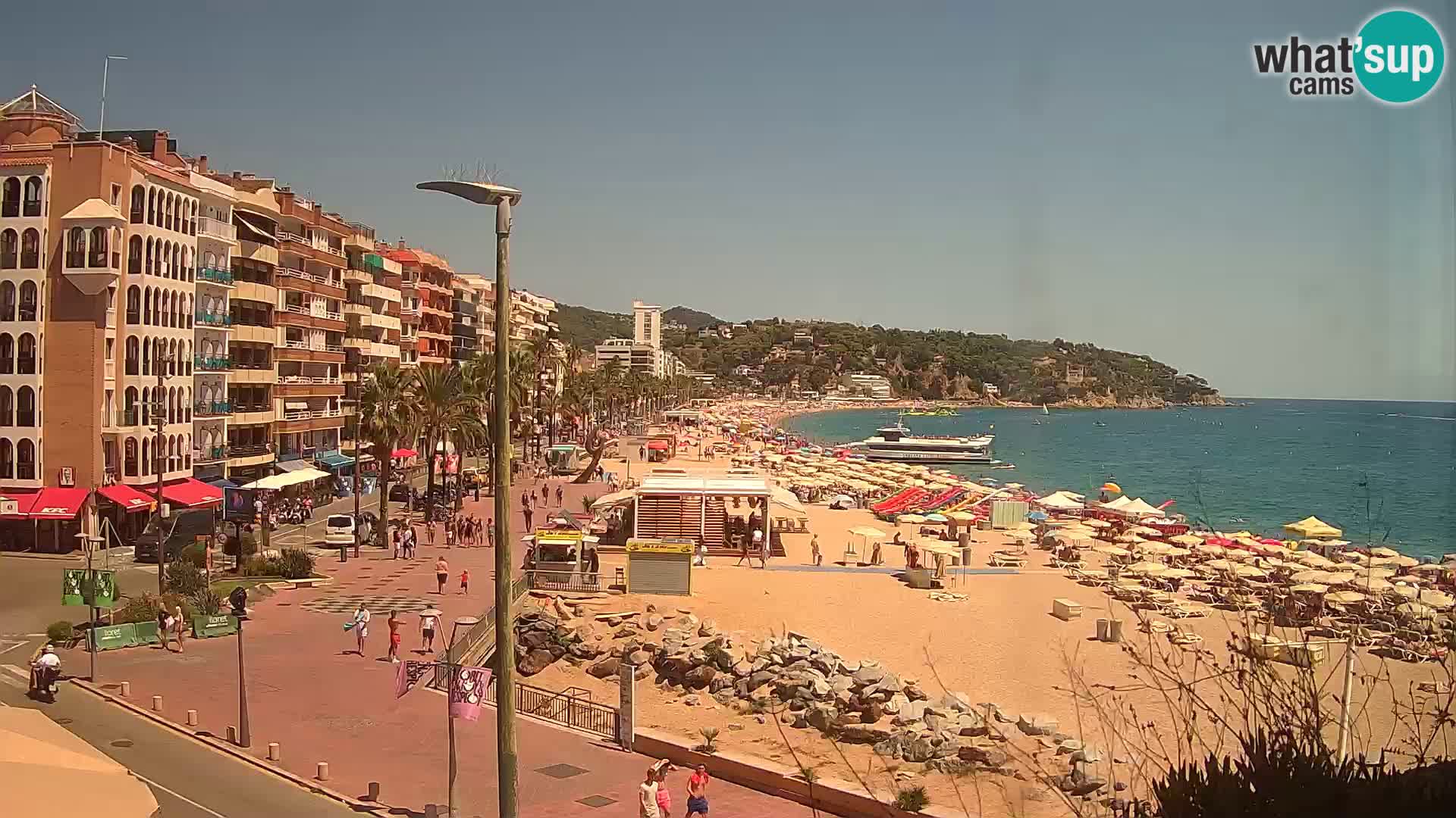 Webcam live Lloret de Mar – Hauptstrand