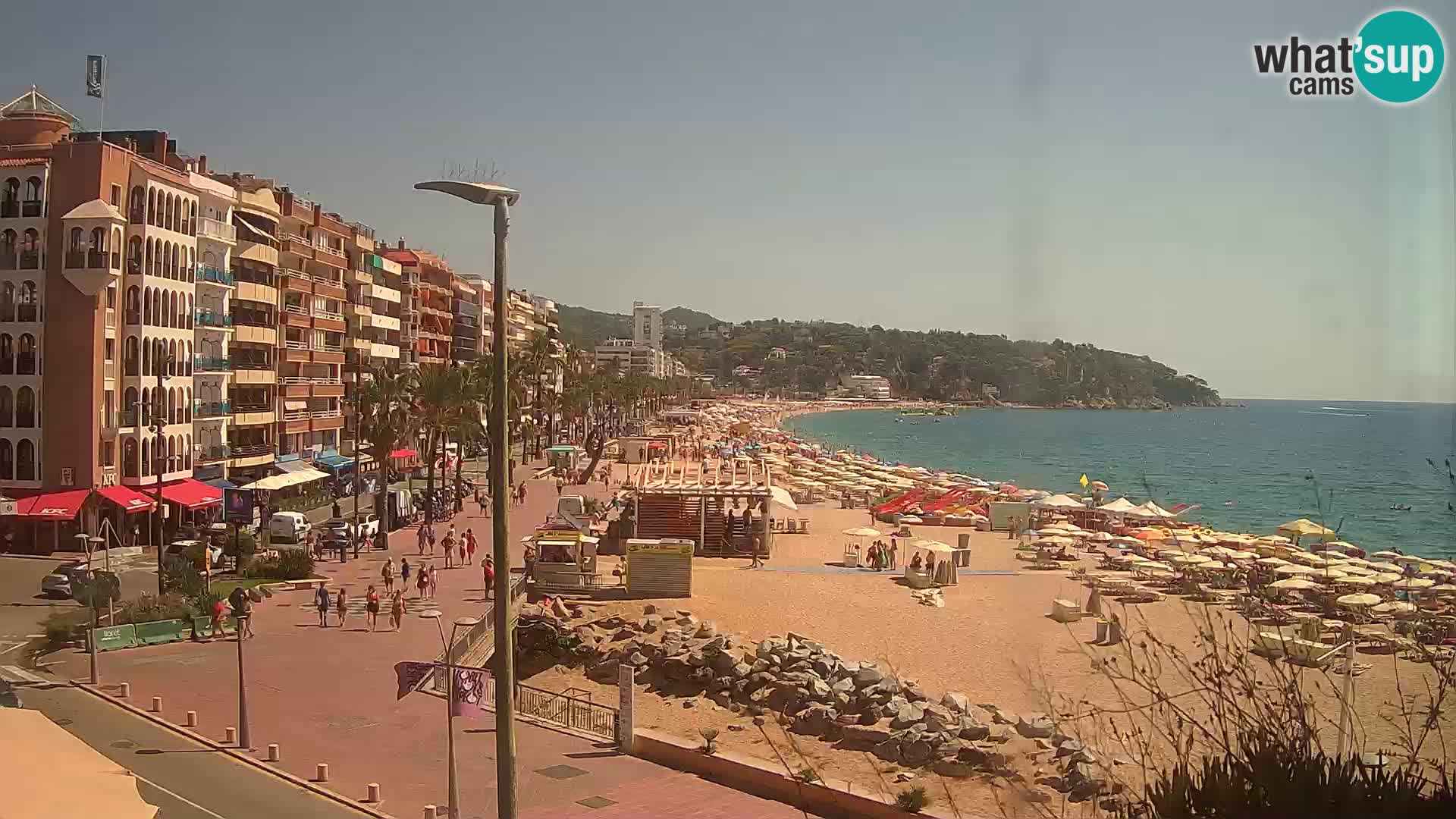 Webcam live Lloret de Mar – Hauptstrand