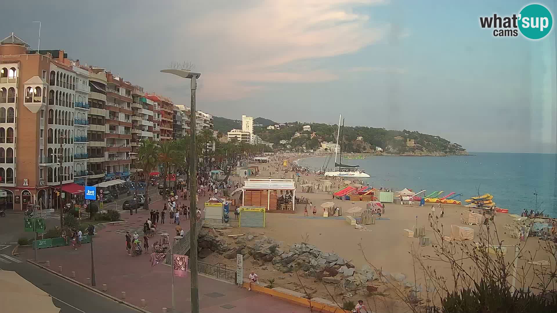 Webcam live Lloret de Mar – la spiaggia principale