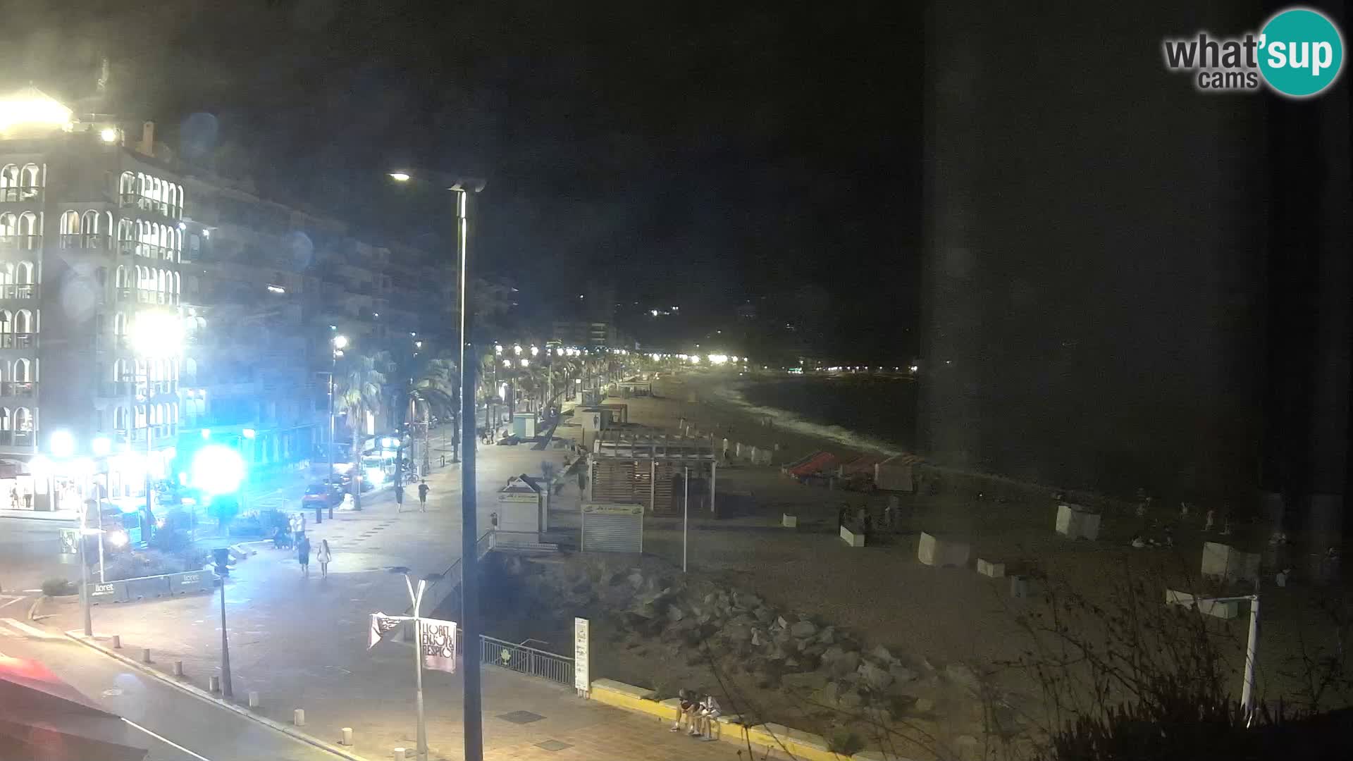 Webcam Lloret de Mar – the main beach – – Costa Brava – Spain