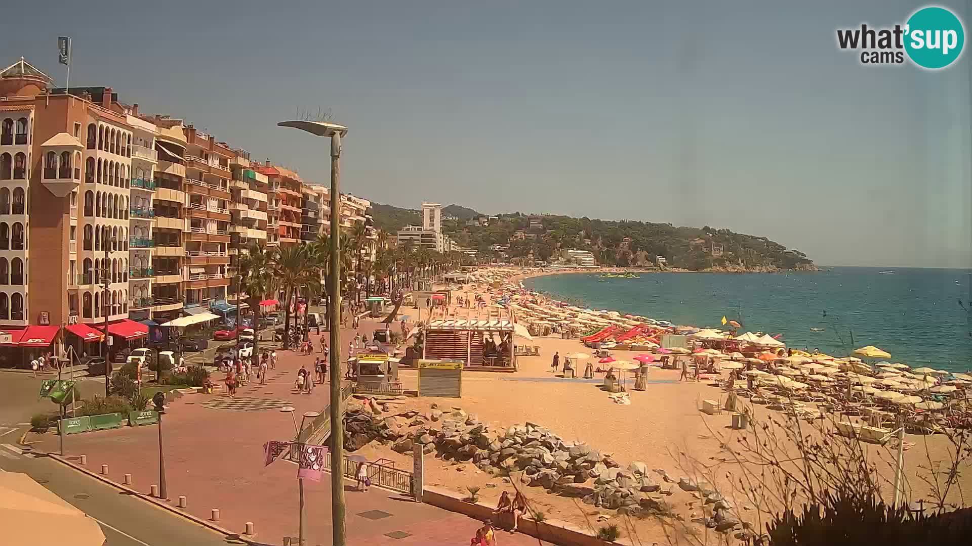 Webcam streaming Lloret de Mar – Plage