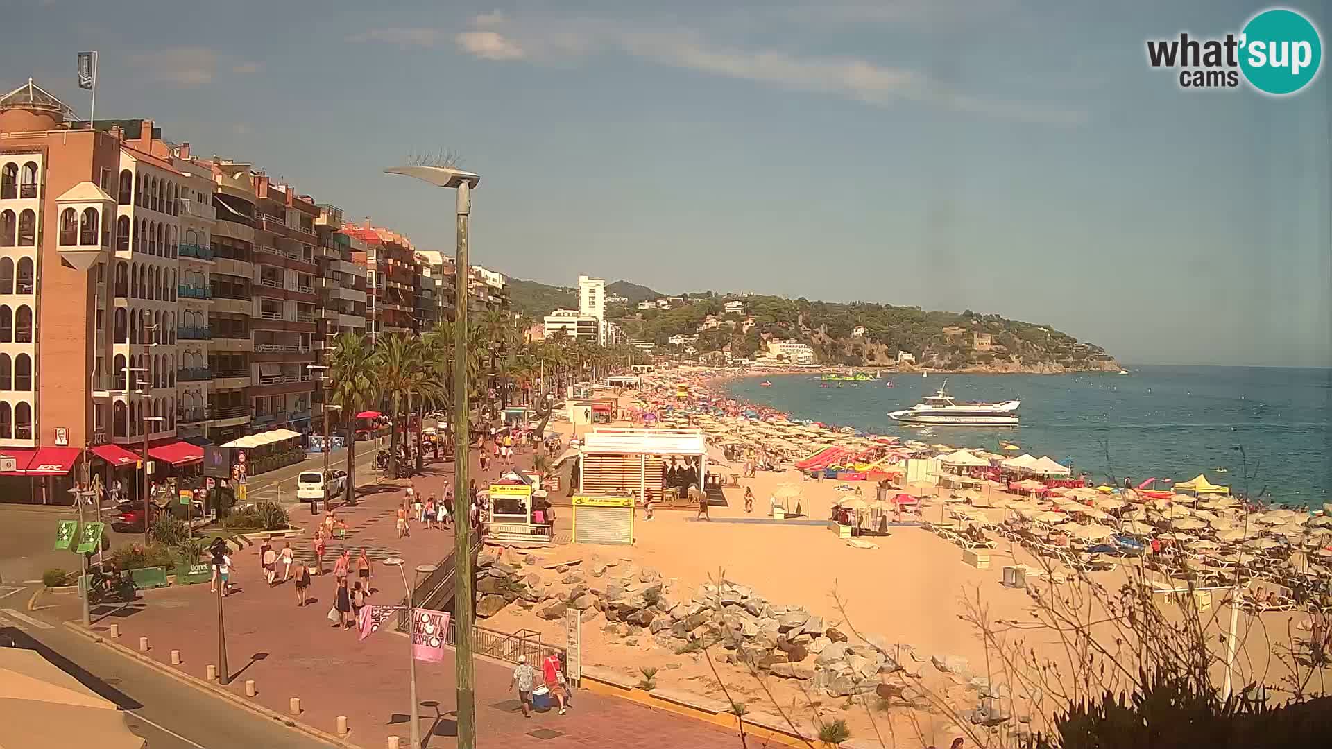 Kamera v živo Lloret de Mar – plaža