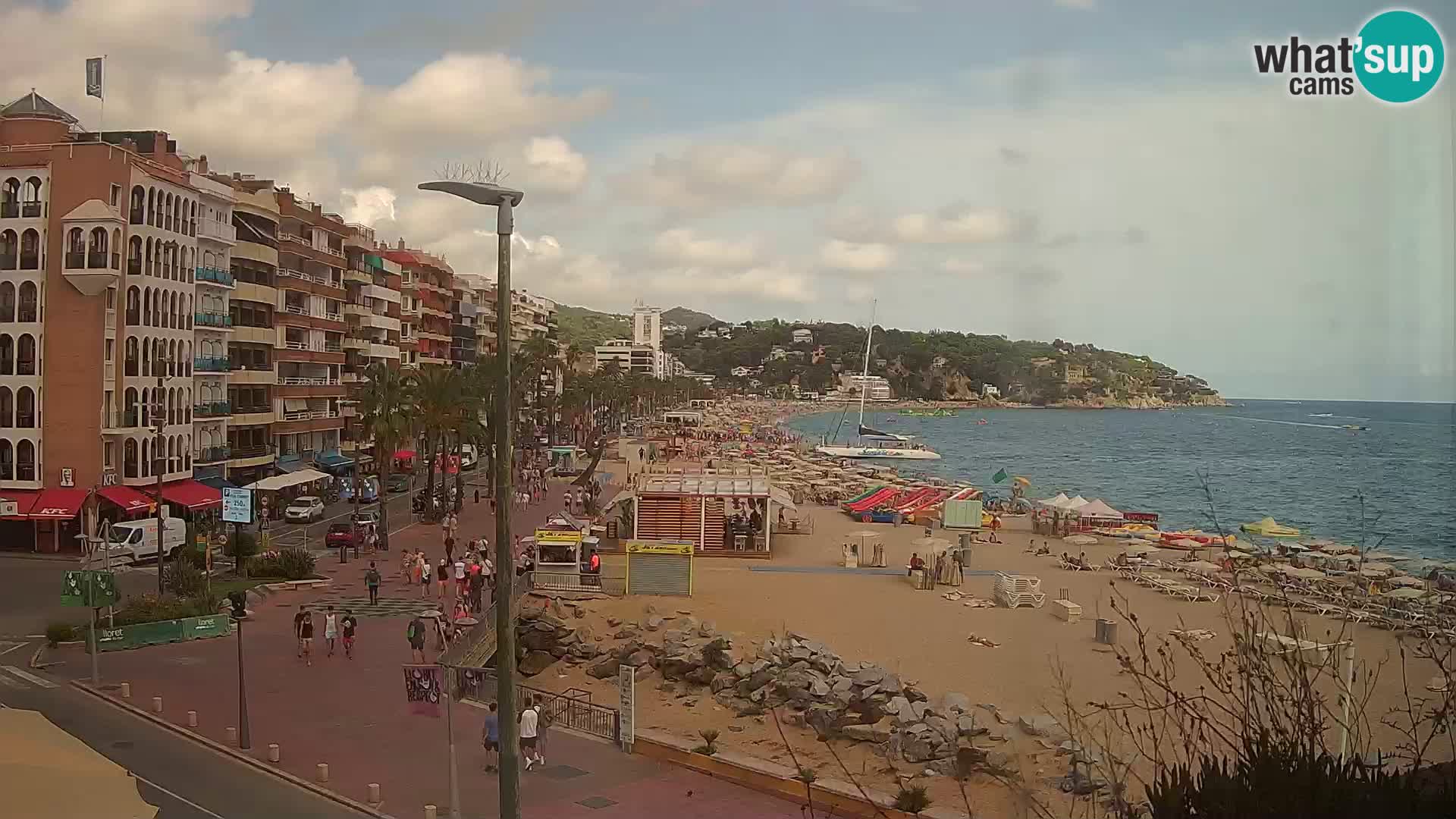 Webcam streaming Lloret de Mar – Plage