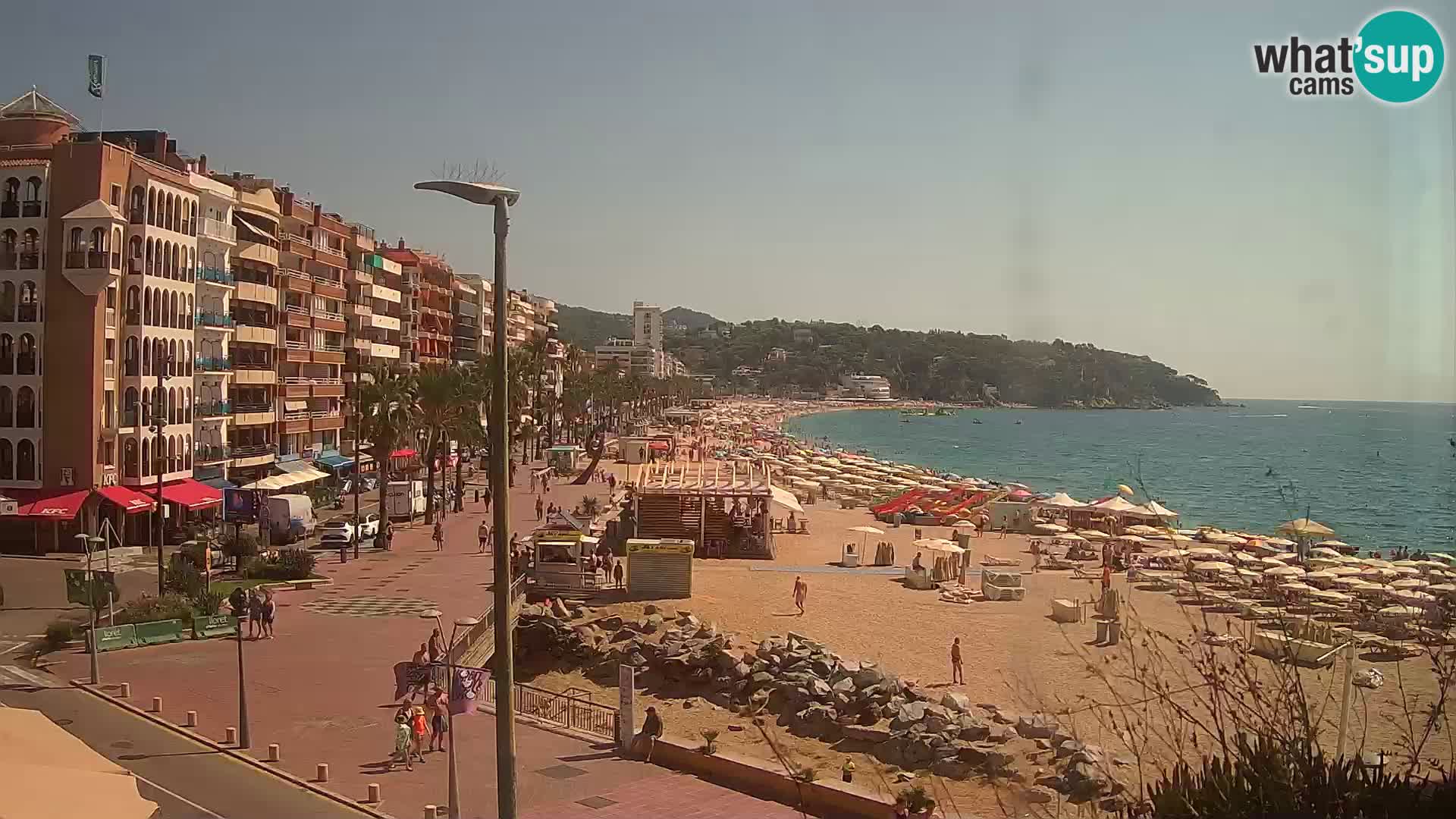 Webcam live Lloret de Mar – Hauptstrand