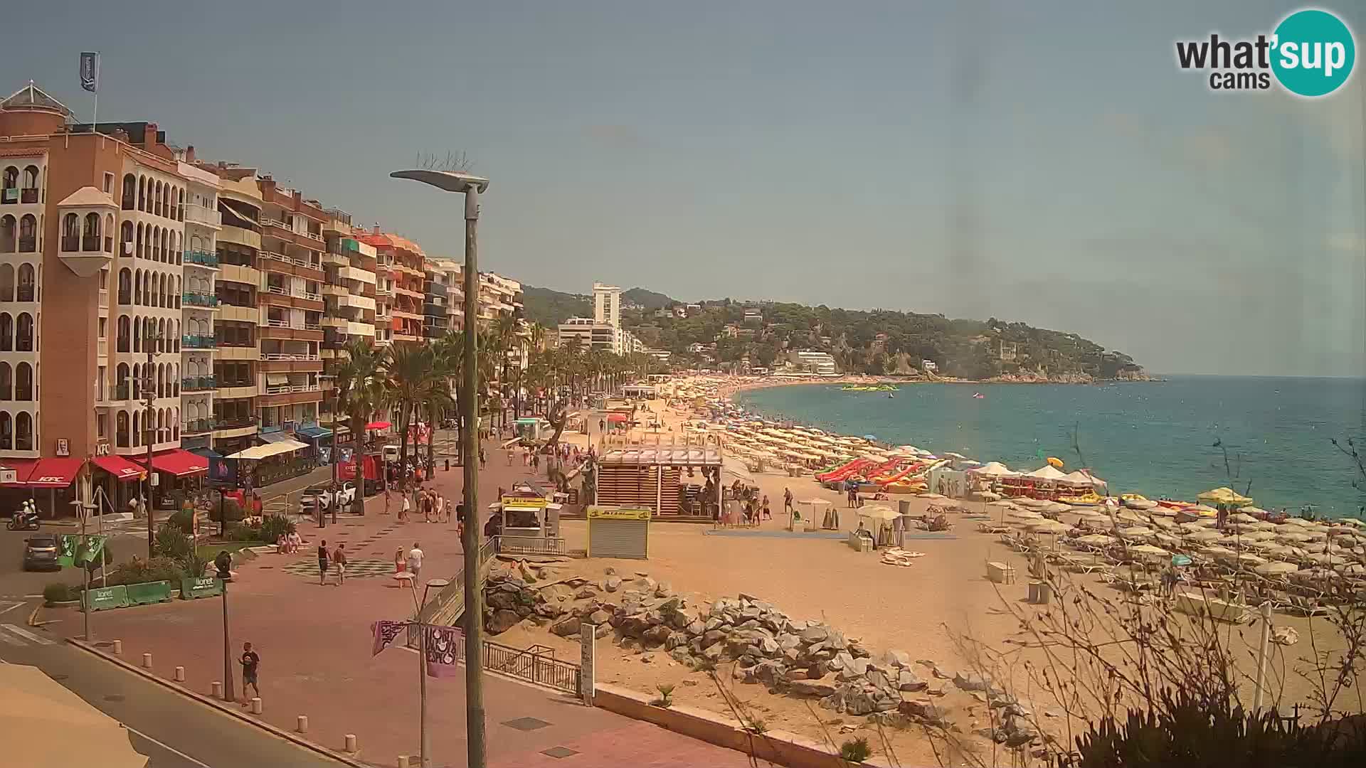 Webcam streaming Lloret de Mar – Plage