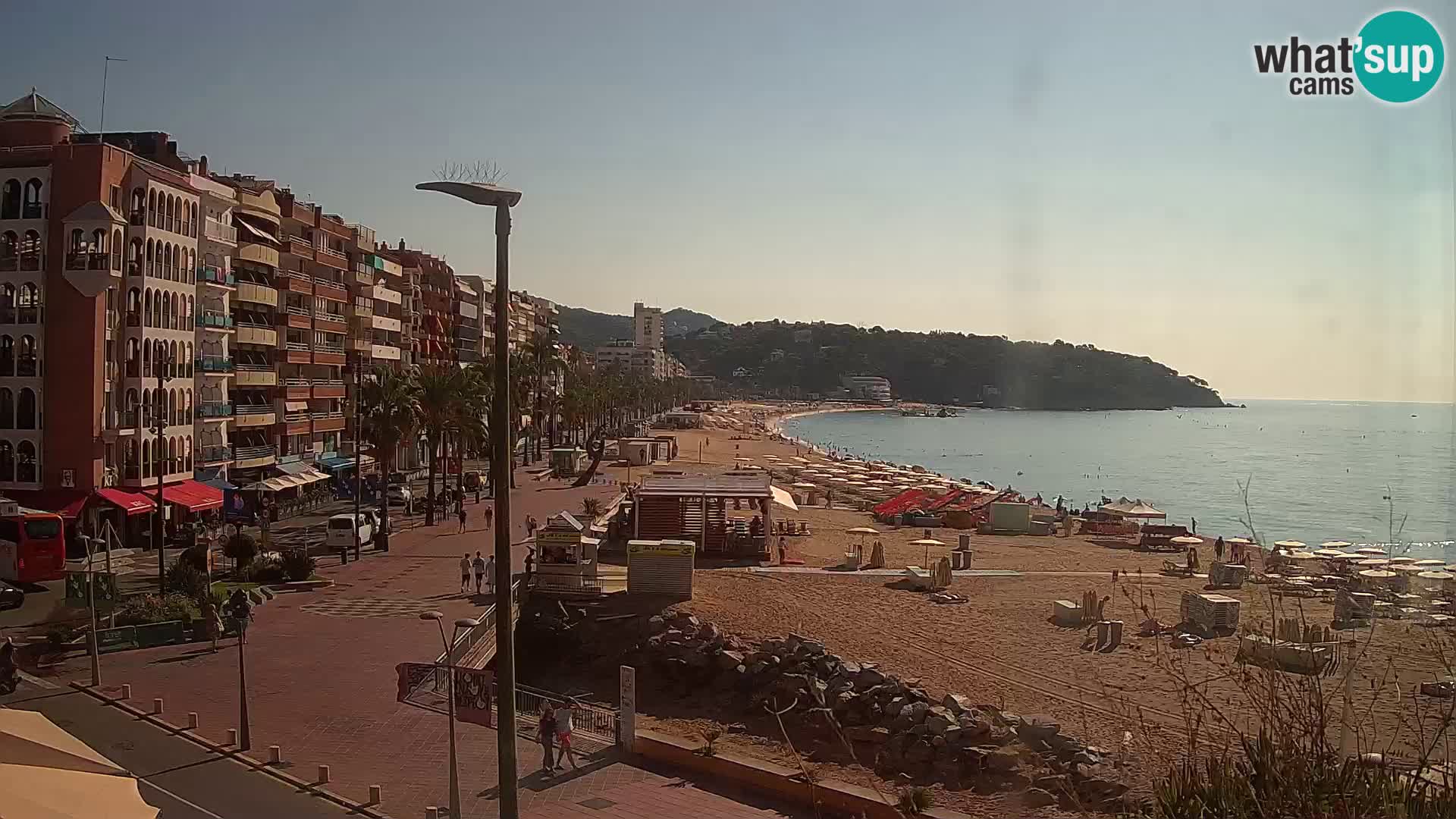 Webcam live Lloret de Mar – la spiaggia principale