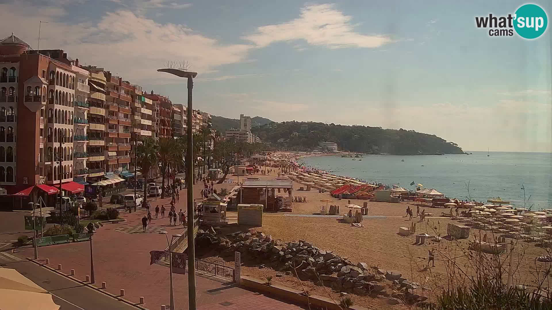 Webcam streaming Lloret de Mar – Plage