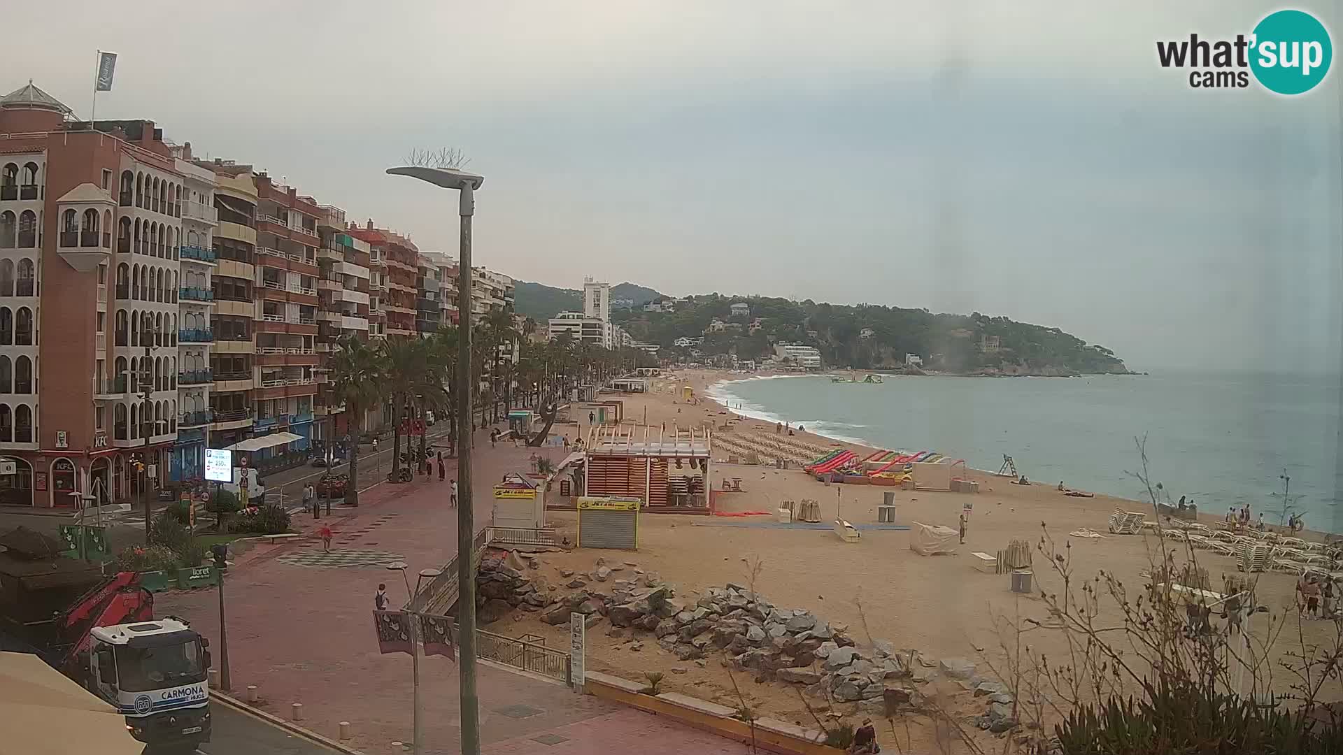 Webcam live Lloret de Mar – la spiaggia principale