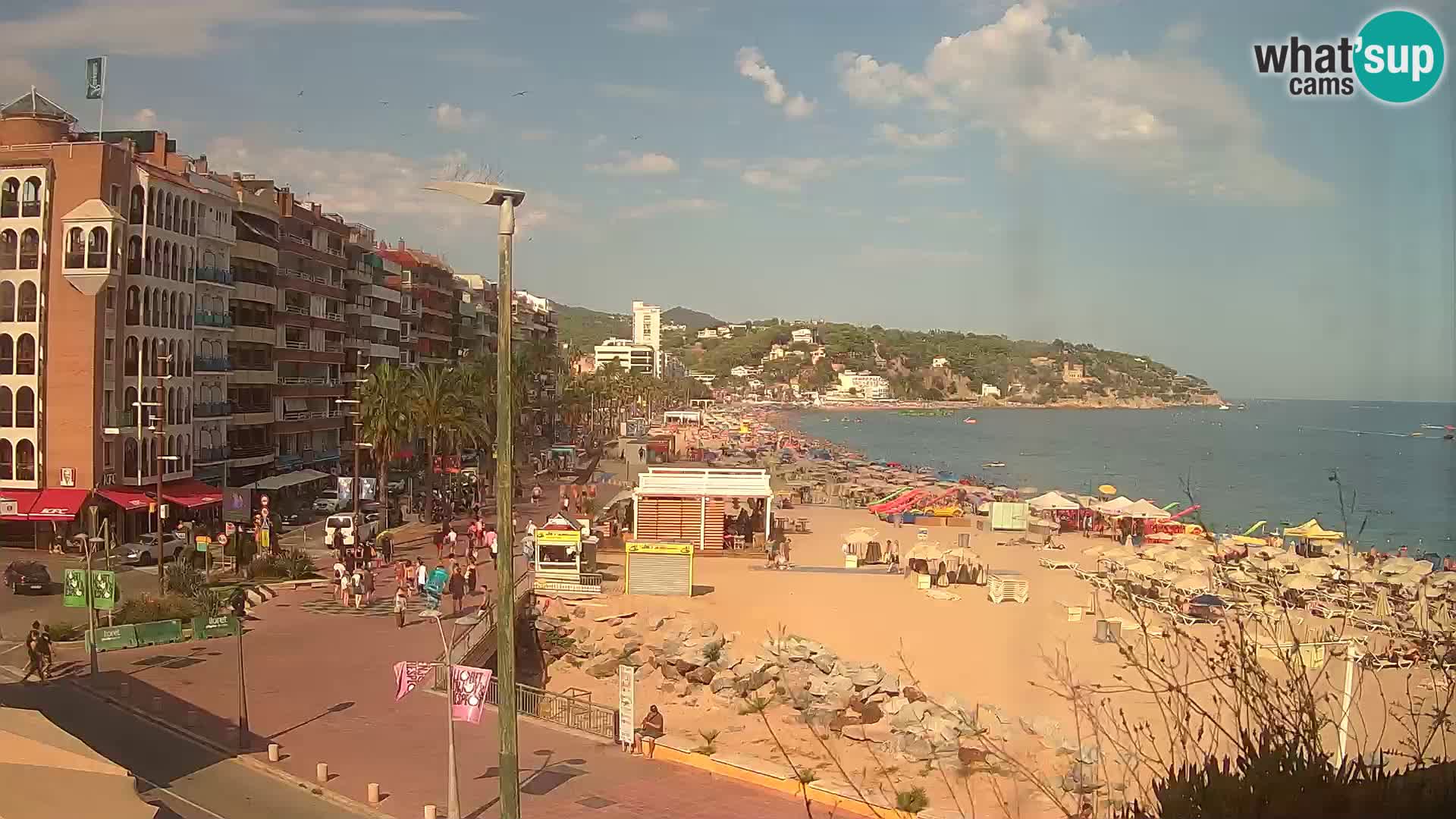 Webcam live Lloret de Mar – Hauptstrand