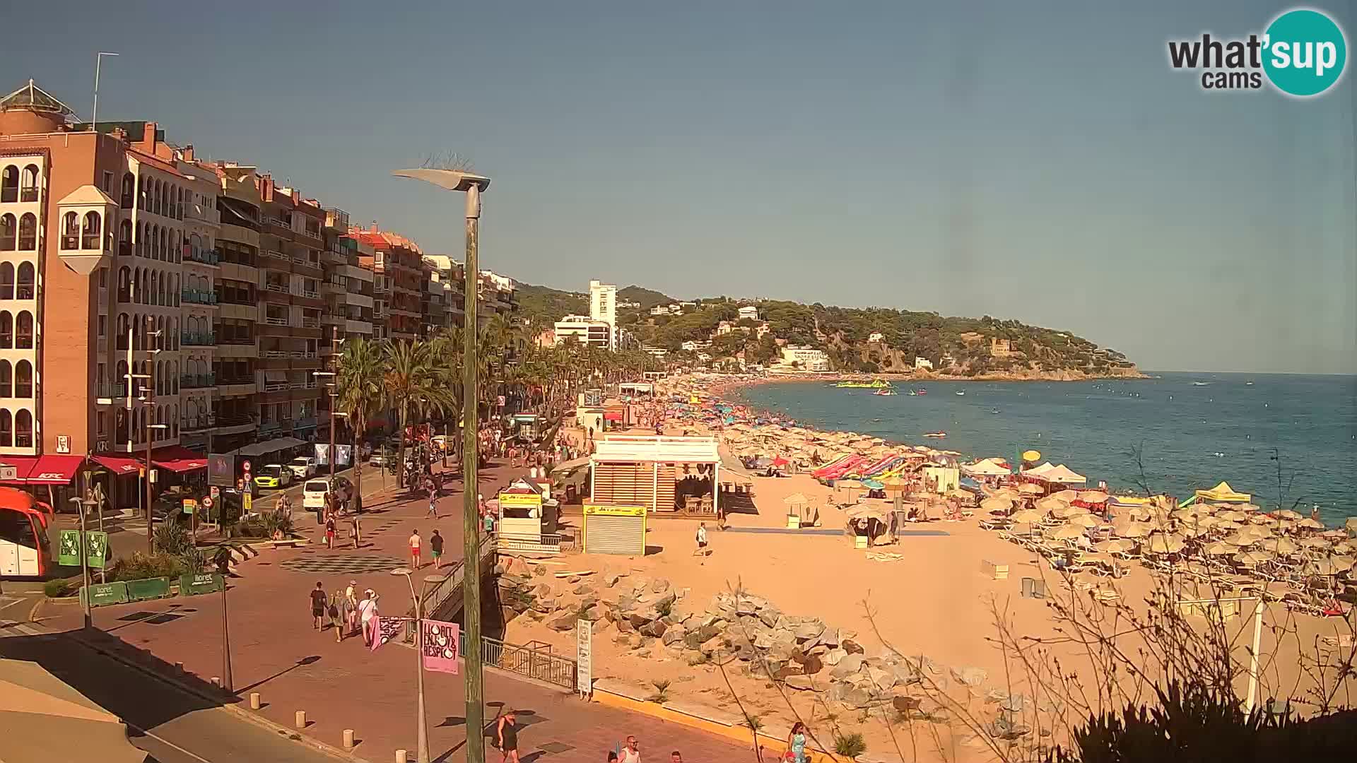 Webcam live Lloret de Mar – Playa