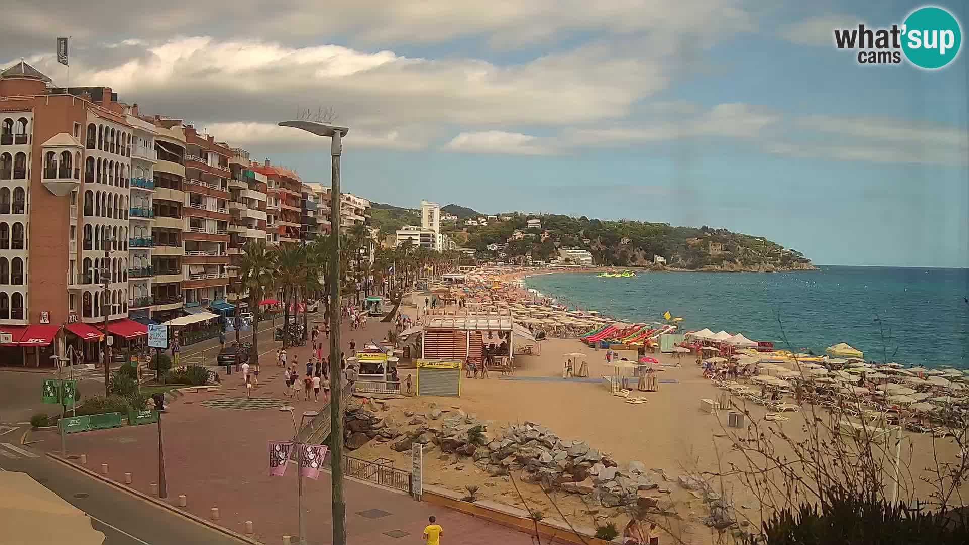 Webcam live Lloret de Mar – Playa