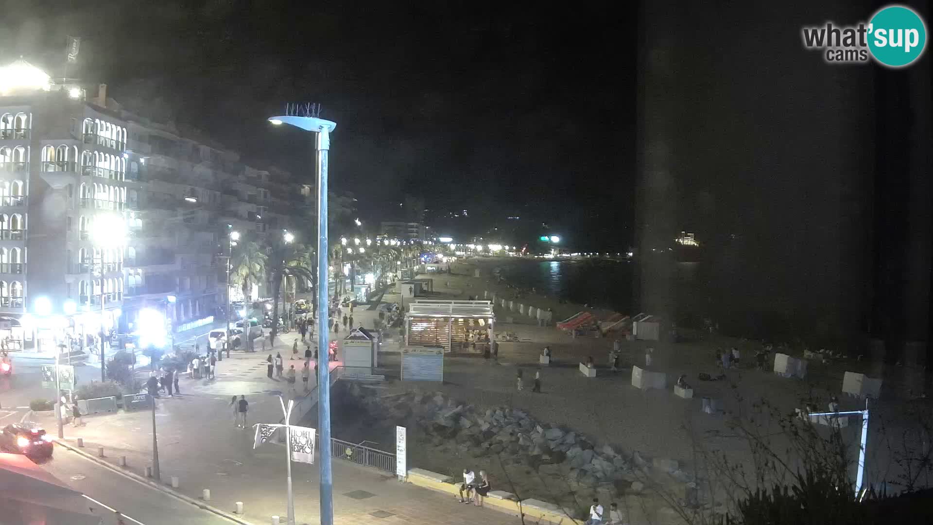 Webcam live Lloret de Mar – la spiaggia principale