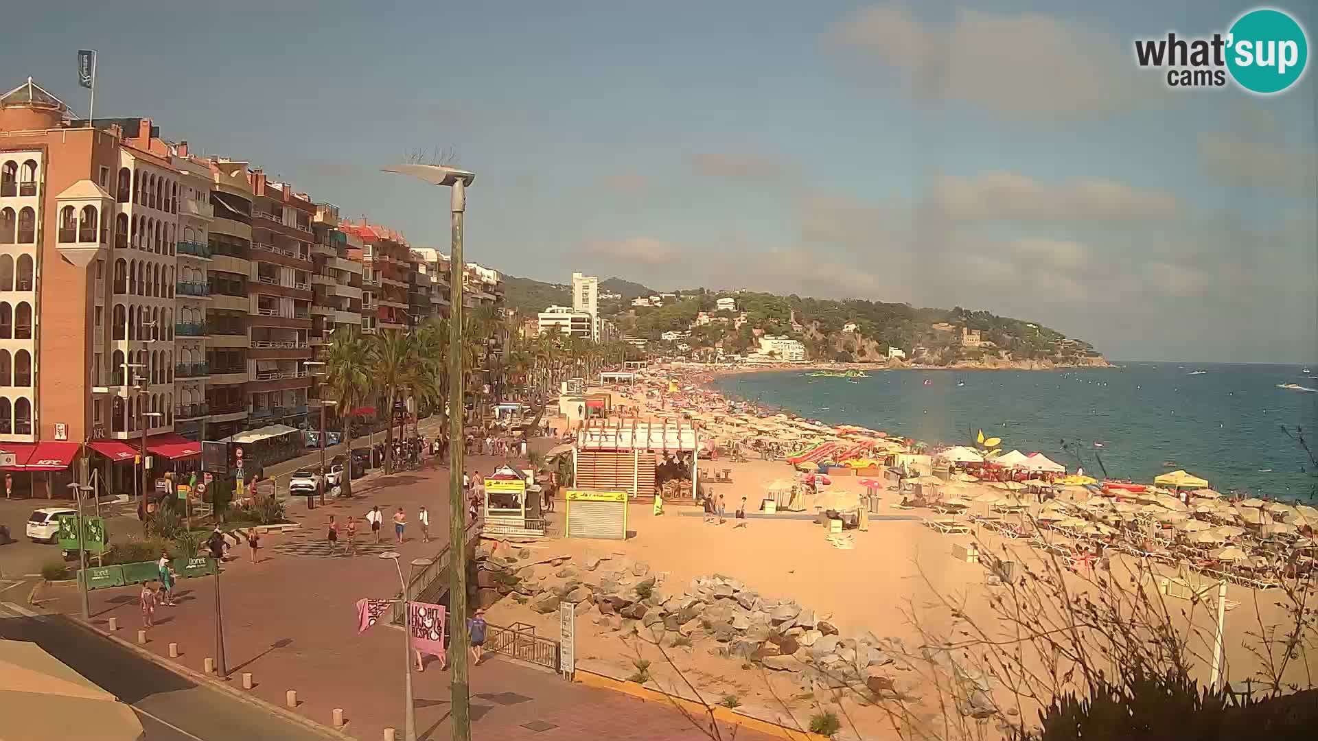 Webcam streaming Lloret de Mar – Plage