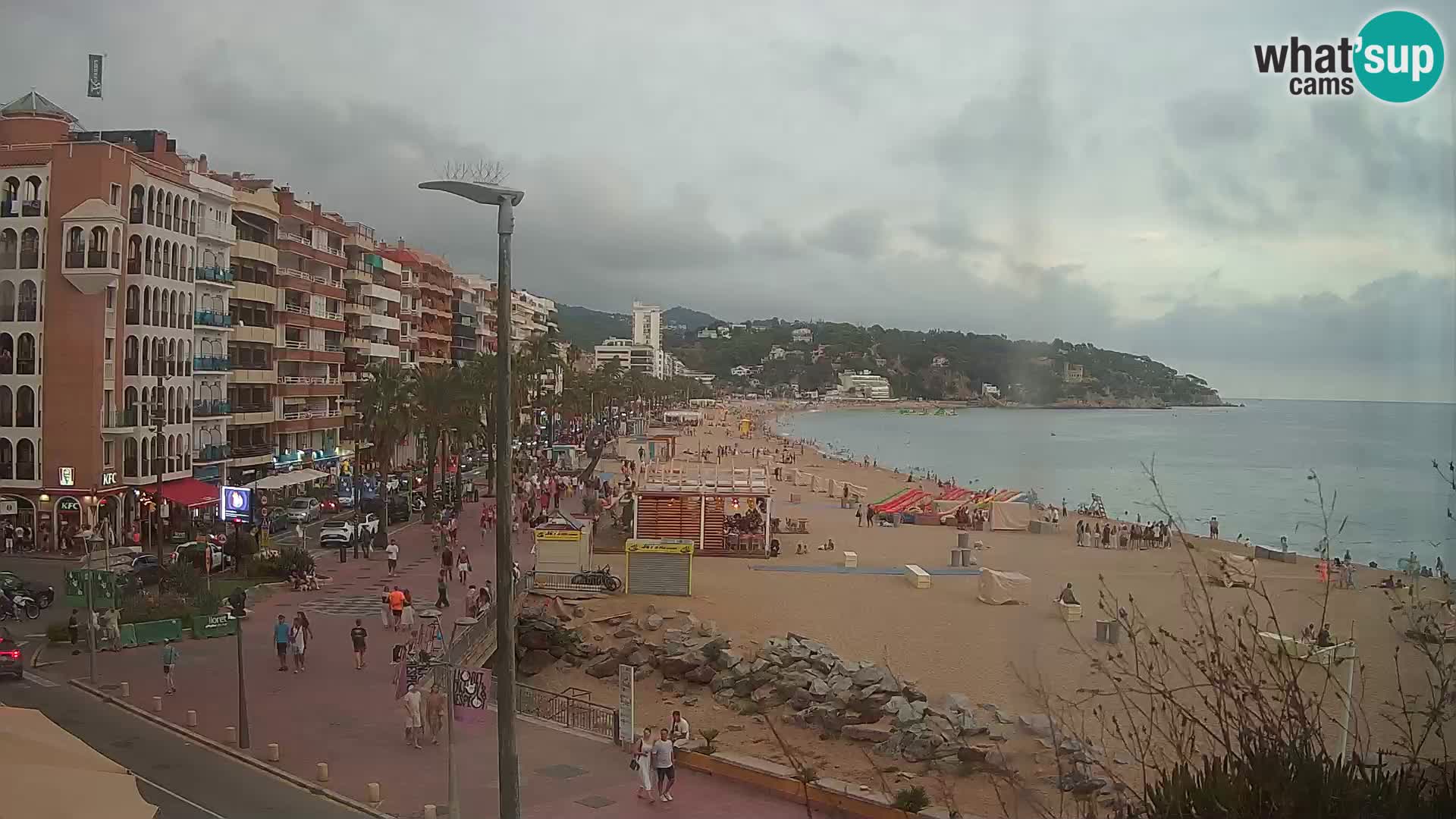 Webcam live Lloret de Mar – la spiaggia principale