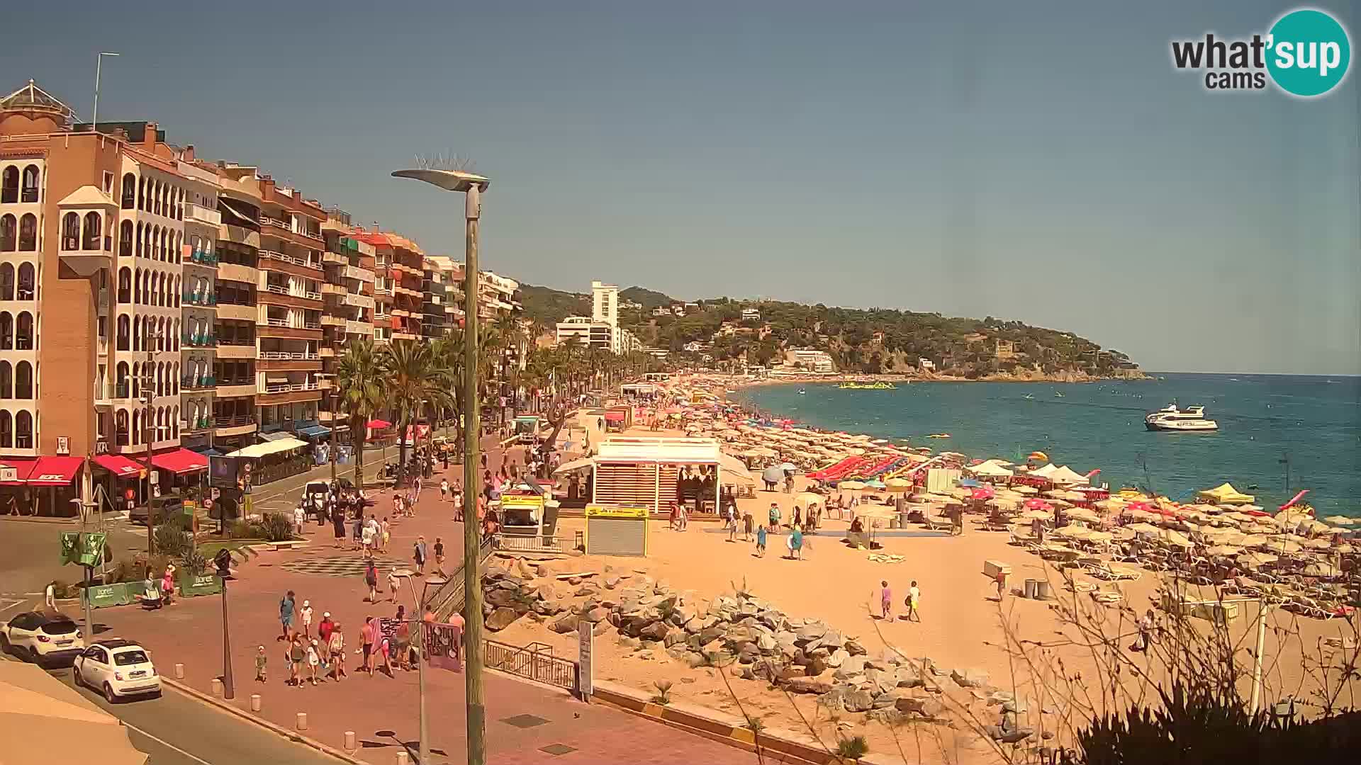 Webcam streaming Lloret de Mar – Plage