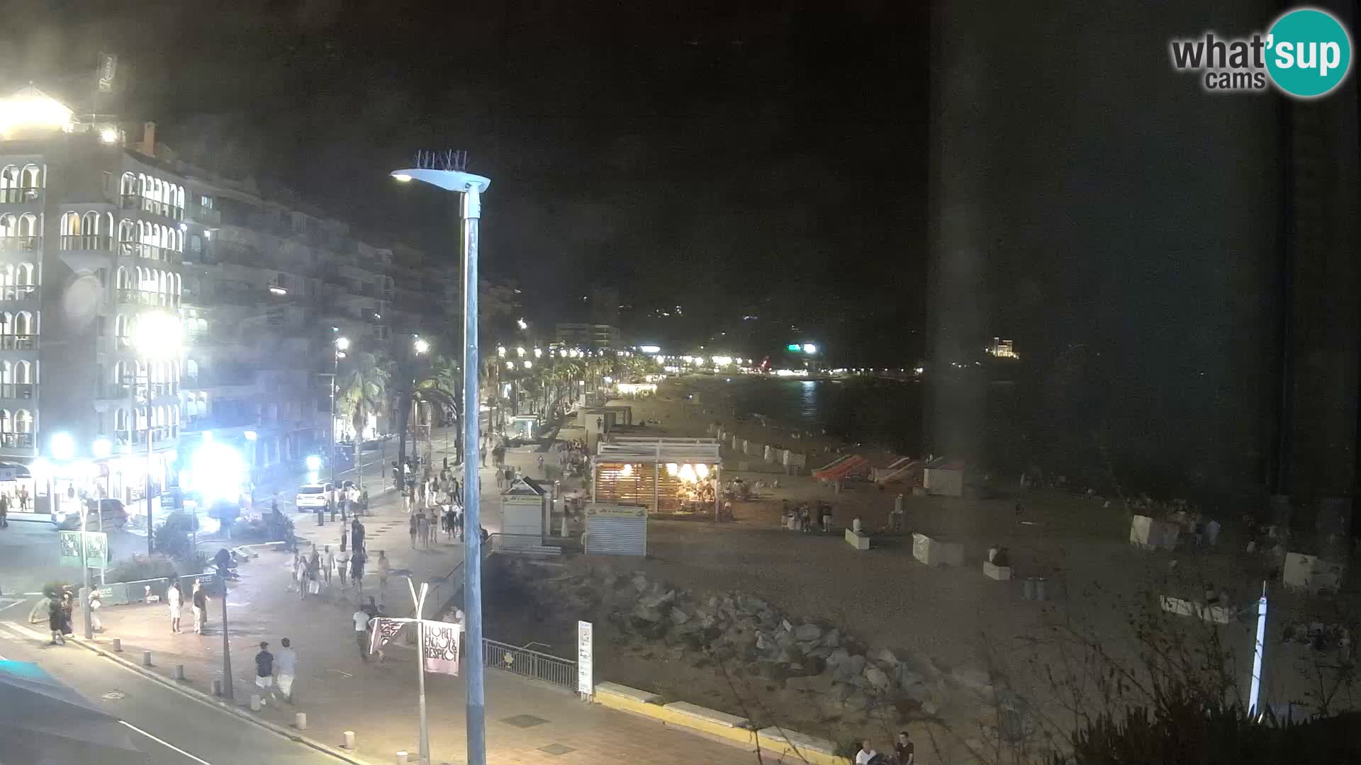 Webcam streaming Lloret de Mar – Plage