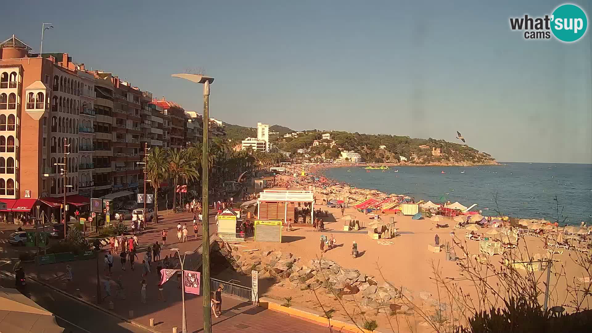 Webcam live Lloret de Mar – Playa