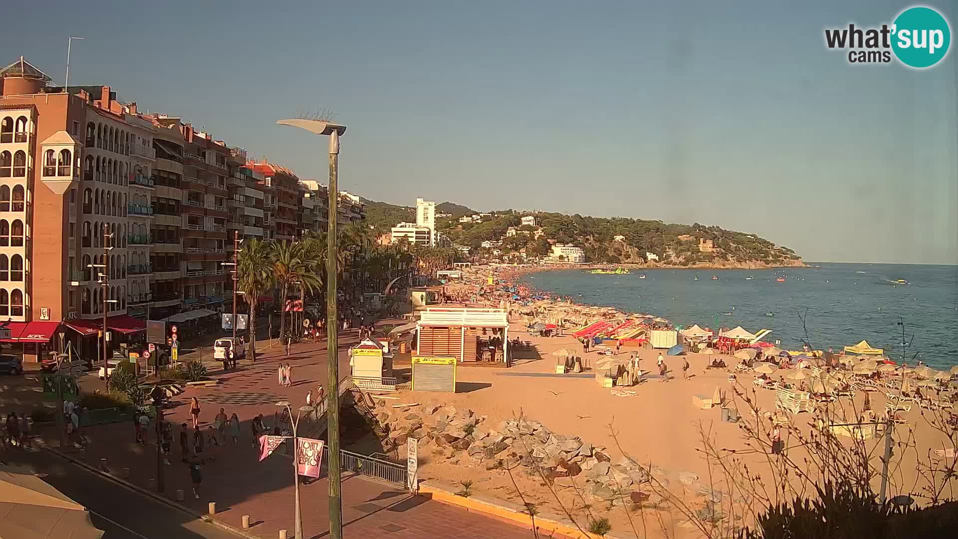Webcam Lloret de Mar  – Playa principal