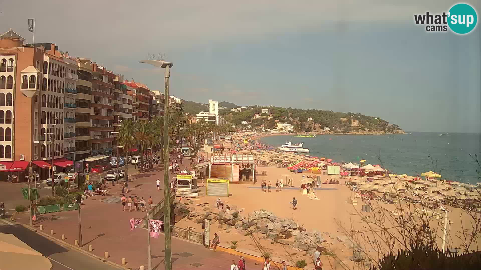 Webcam live Lloret de Mar – Hauptstrand