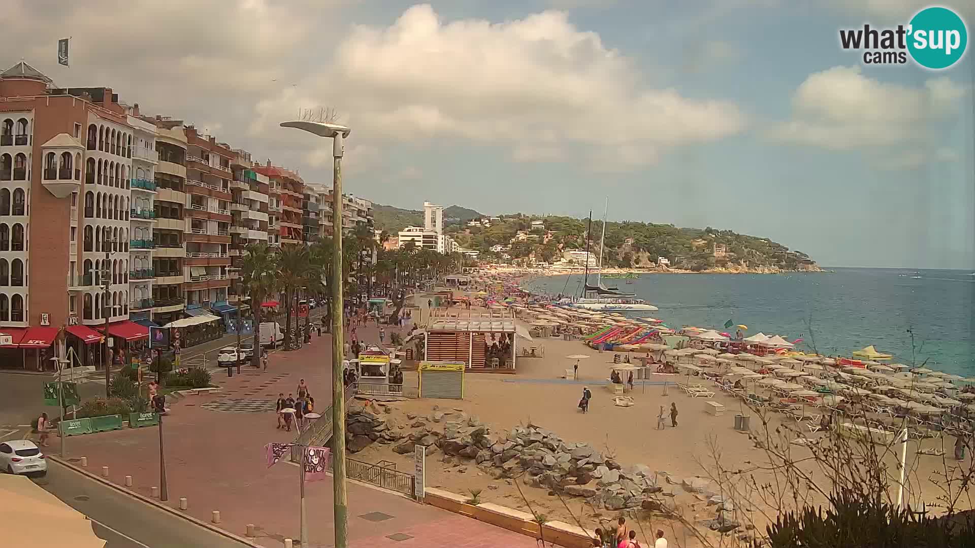 Webcam live Lloret de Mar – Hauptstrand