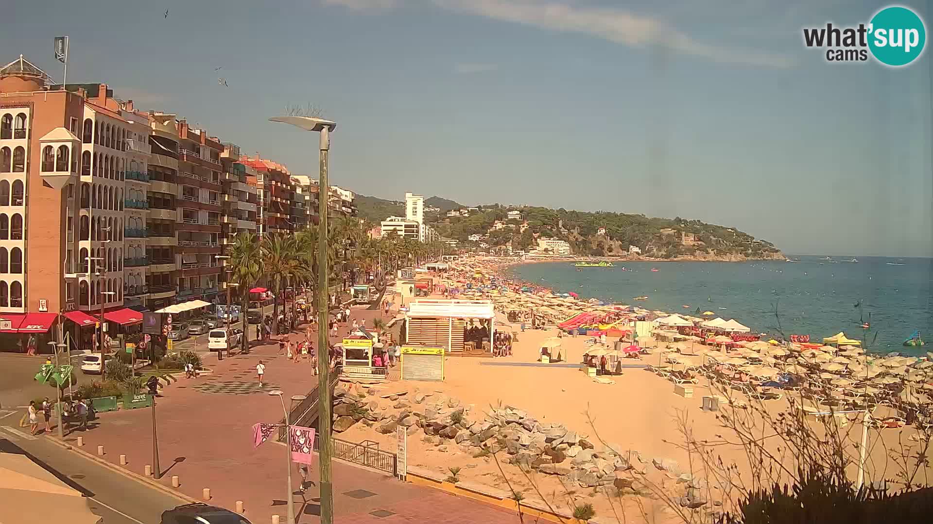 Webcam live Lloret de Mar – Hauptstrand