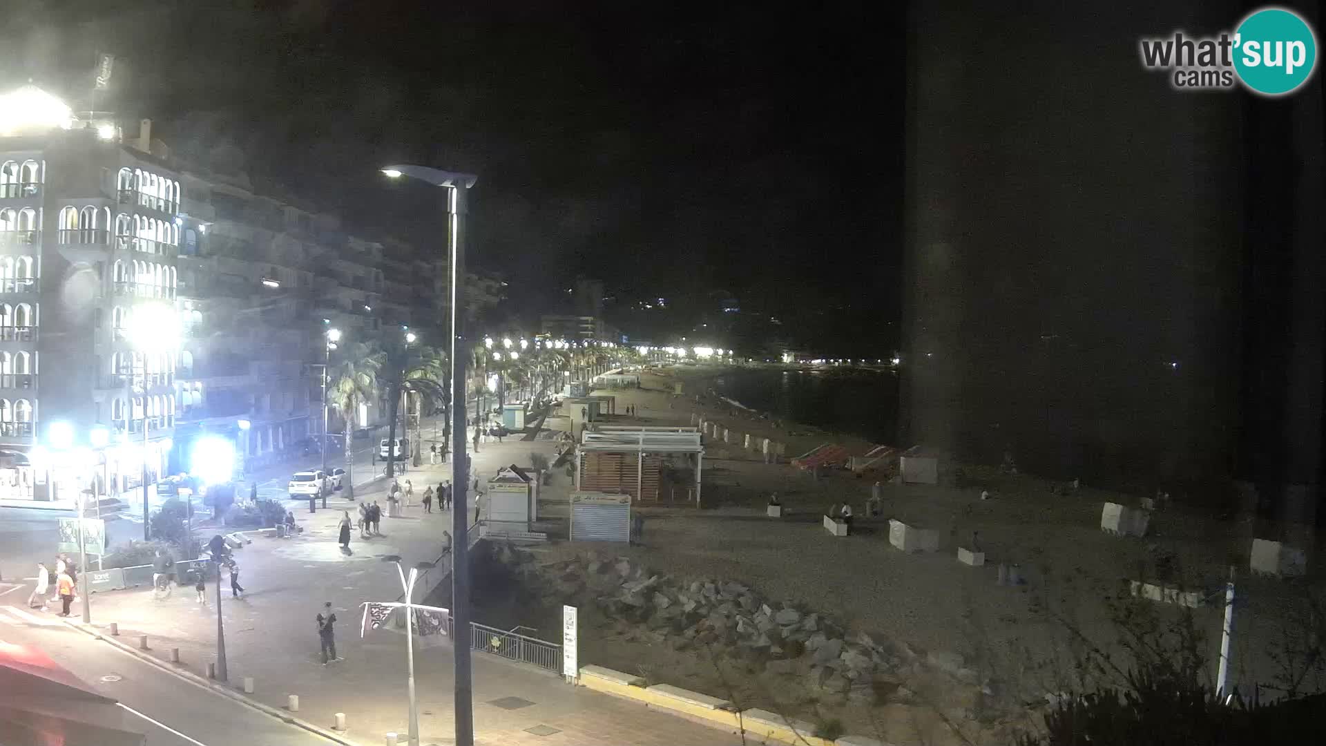 Webcam Lloret de Mar – the main beach – – Costa Brava – Spain