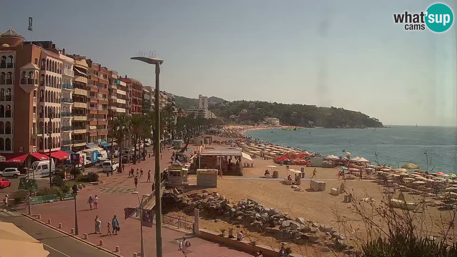 Webcam live Lloret de Mar – Hauptstrand