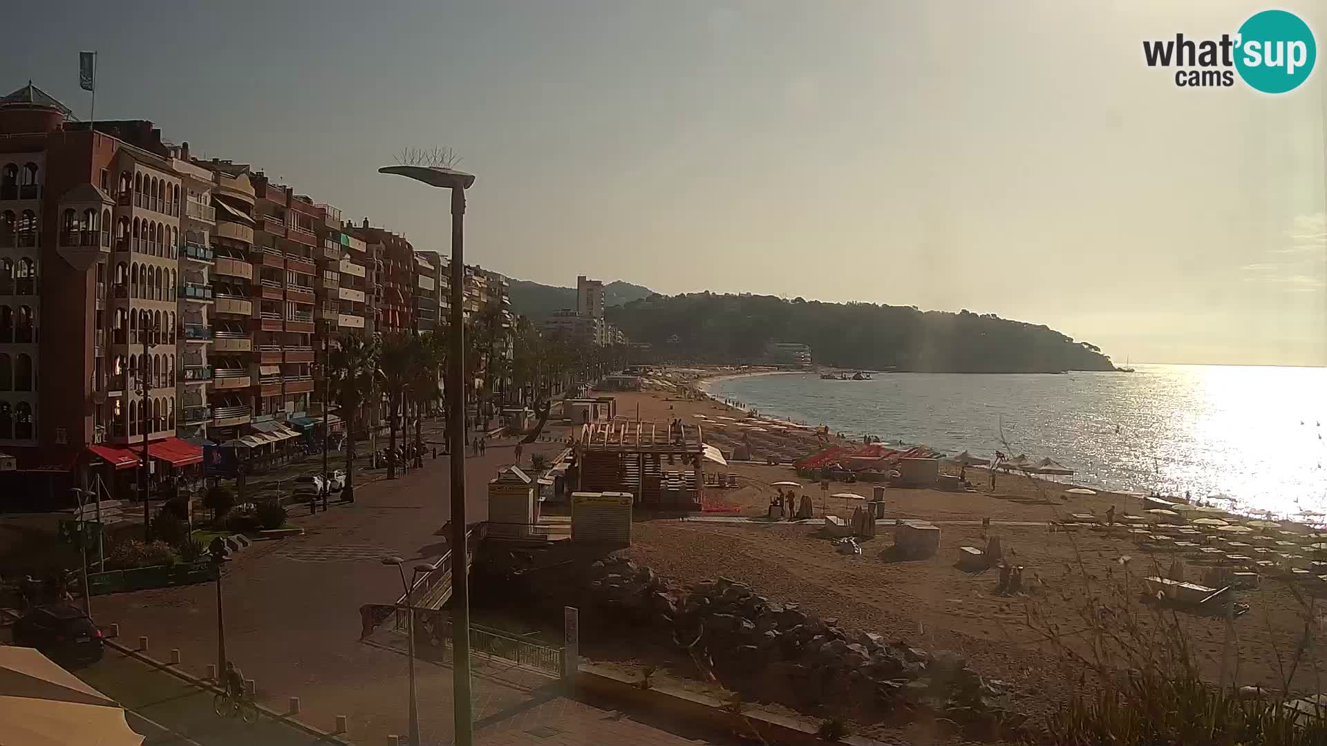 Web kamera Lloret de Mar – plaža