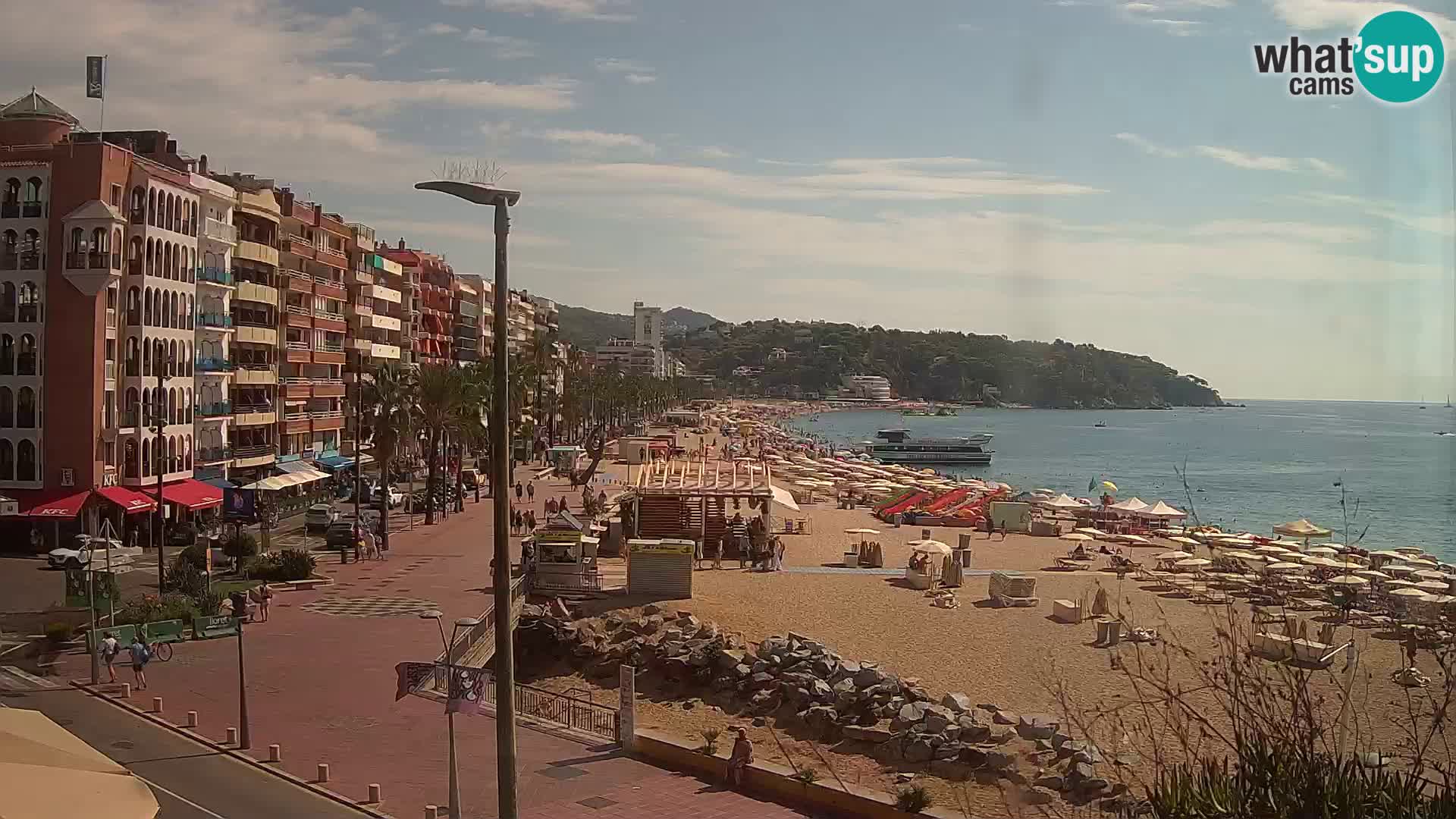 Webcam streaming Lloret de Mar – Plage