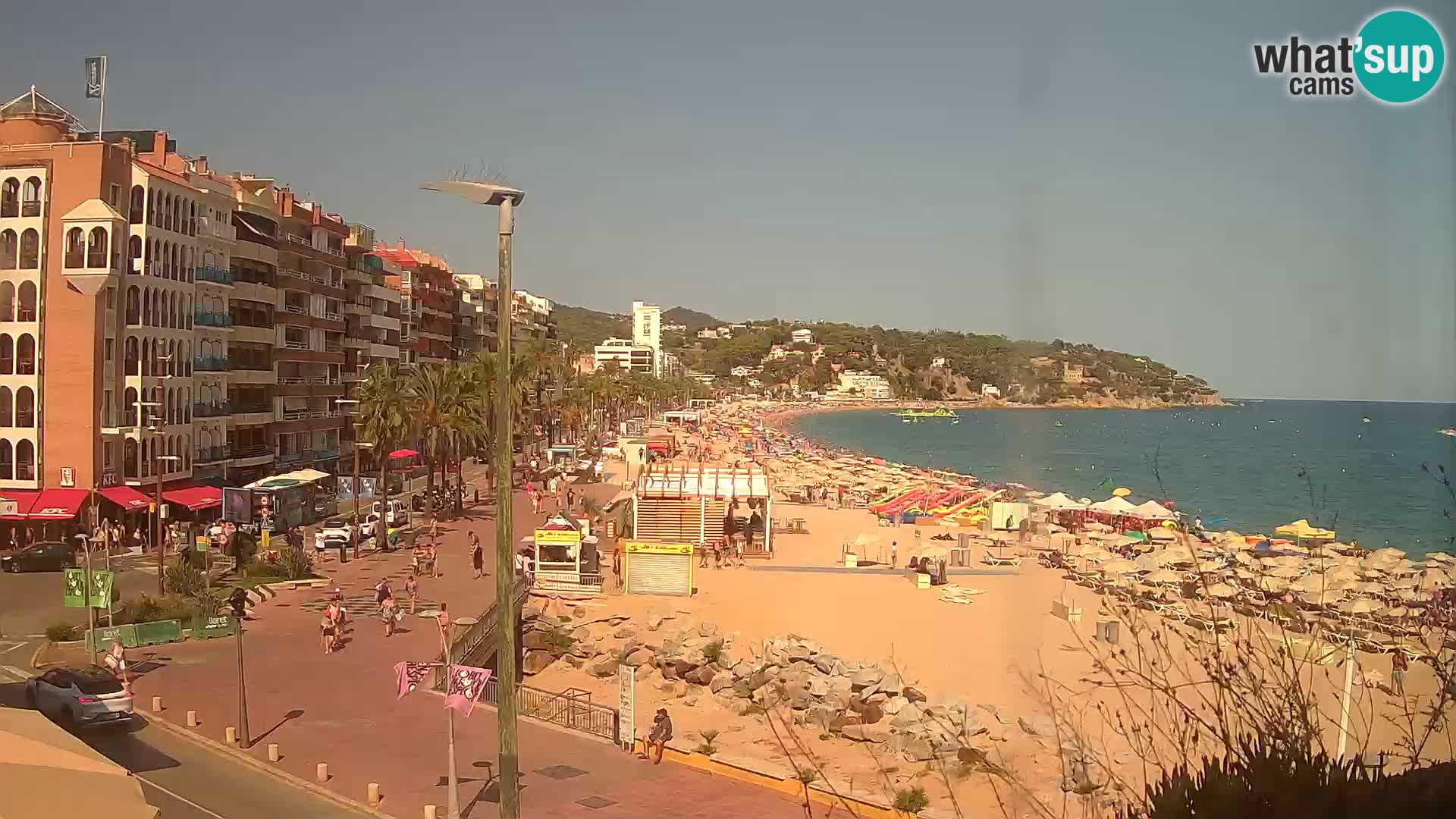 Webcam live Lloret de Mar – Hauptstrand
