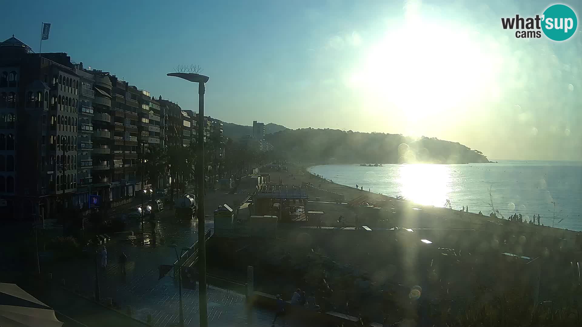 Kamera v živo Lloret de Mar – plaža