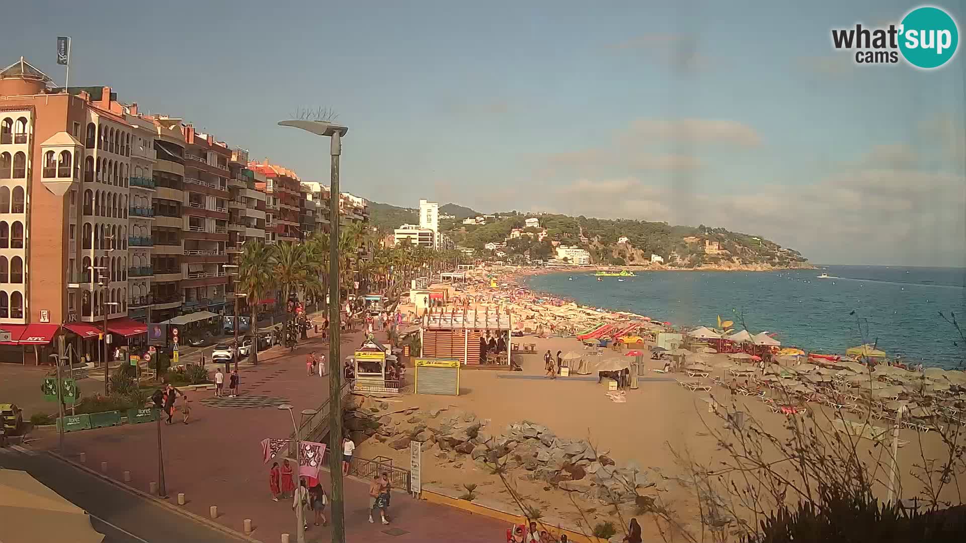 Webcam streaming Lloret de Mar – Plage