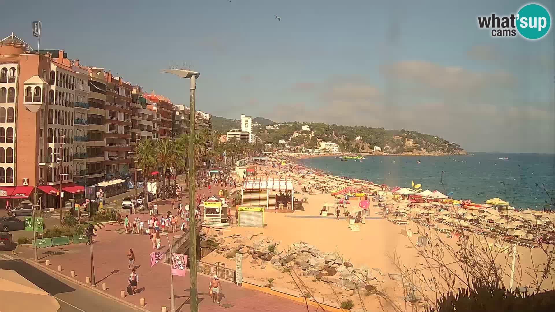 Webcam Lloret de Mar – Plage centrale