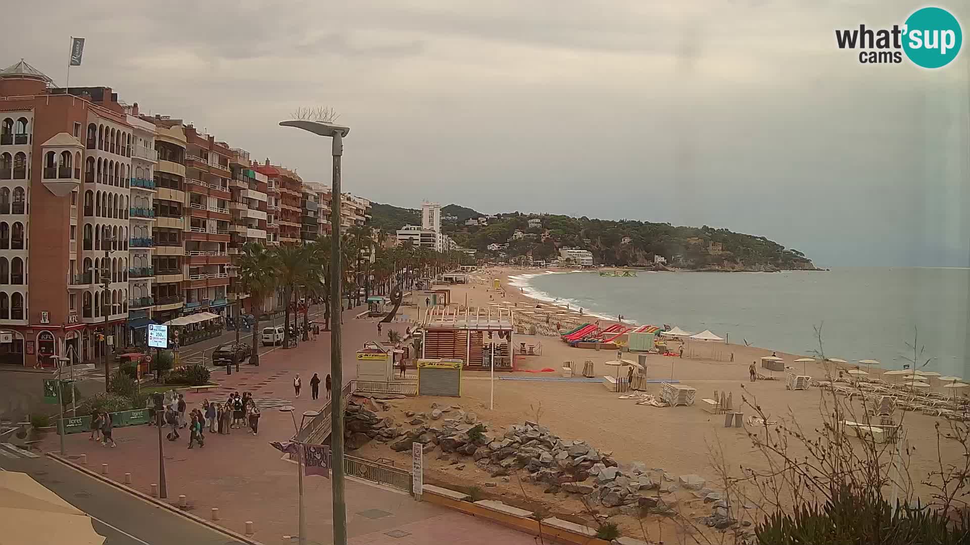Webcam live Lloret de Mar – la spiaggia principale