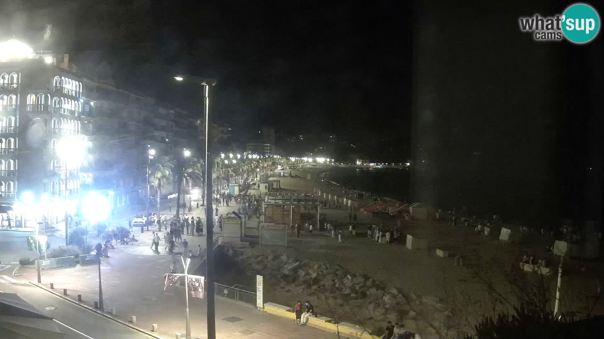 Webcam Lloret de Mar – the main beach – – Costa Brava – Spain