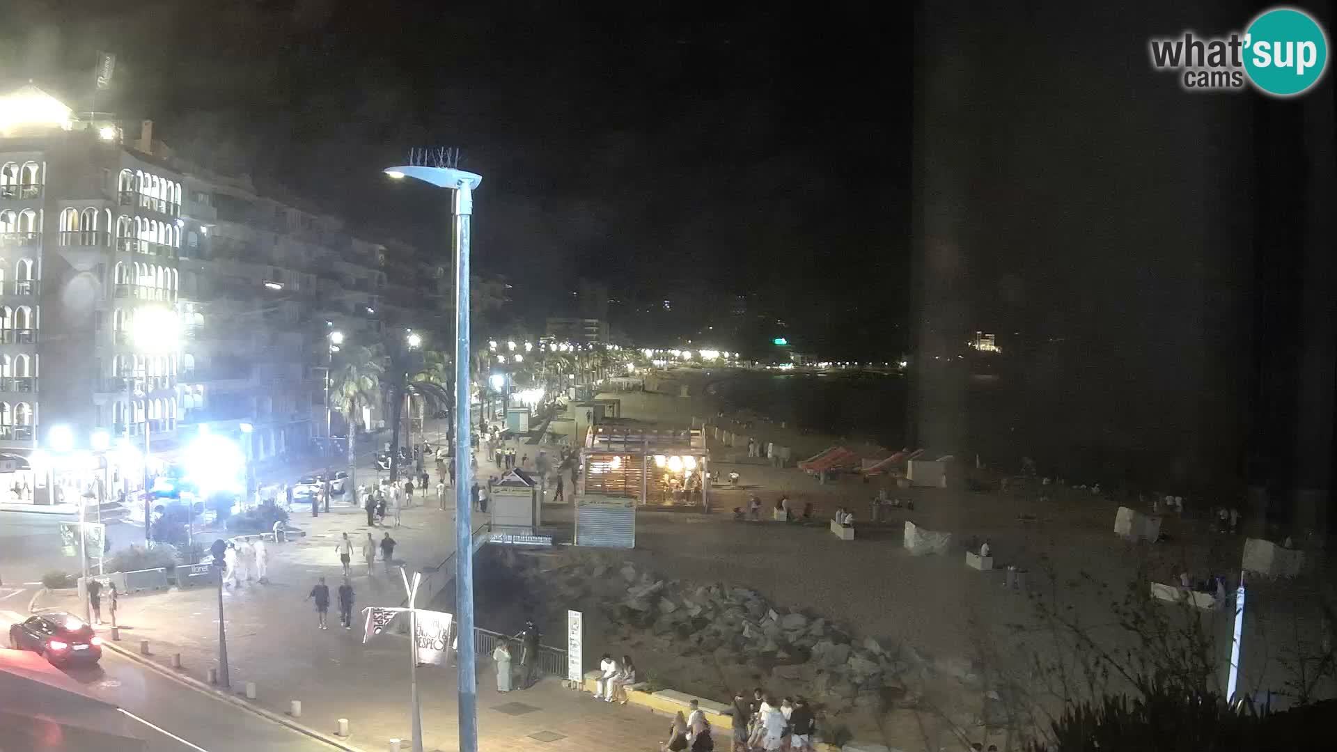 Webcam Lloret de Mar – the main beach – – Costa Brava – Spain