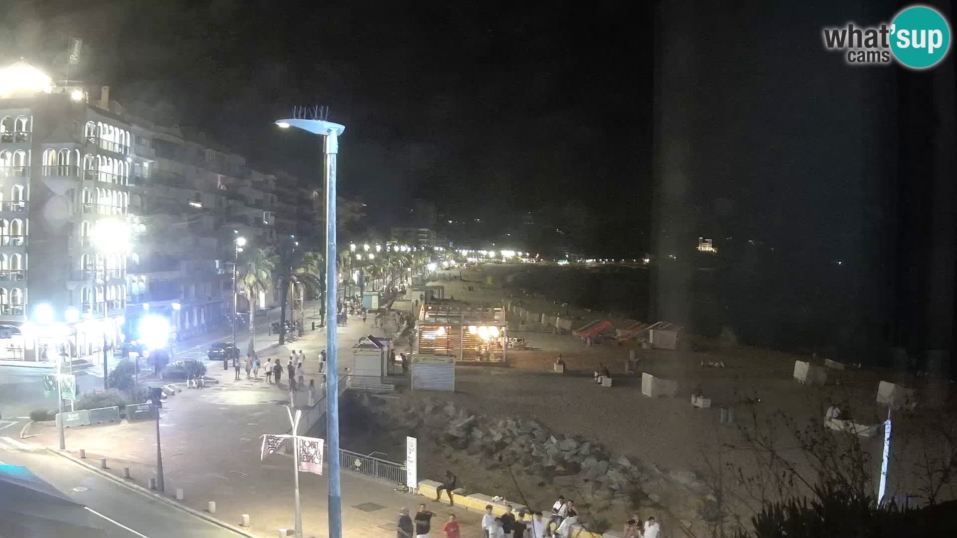 Web kamera Lloret de Mar – plaža