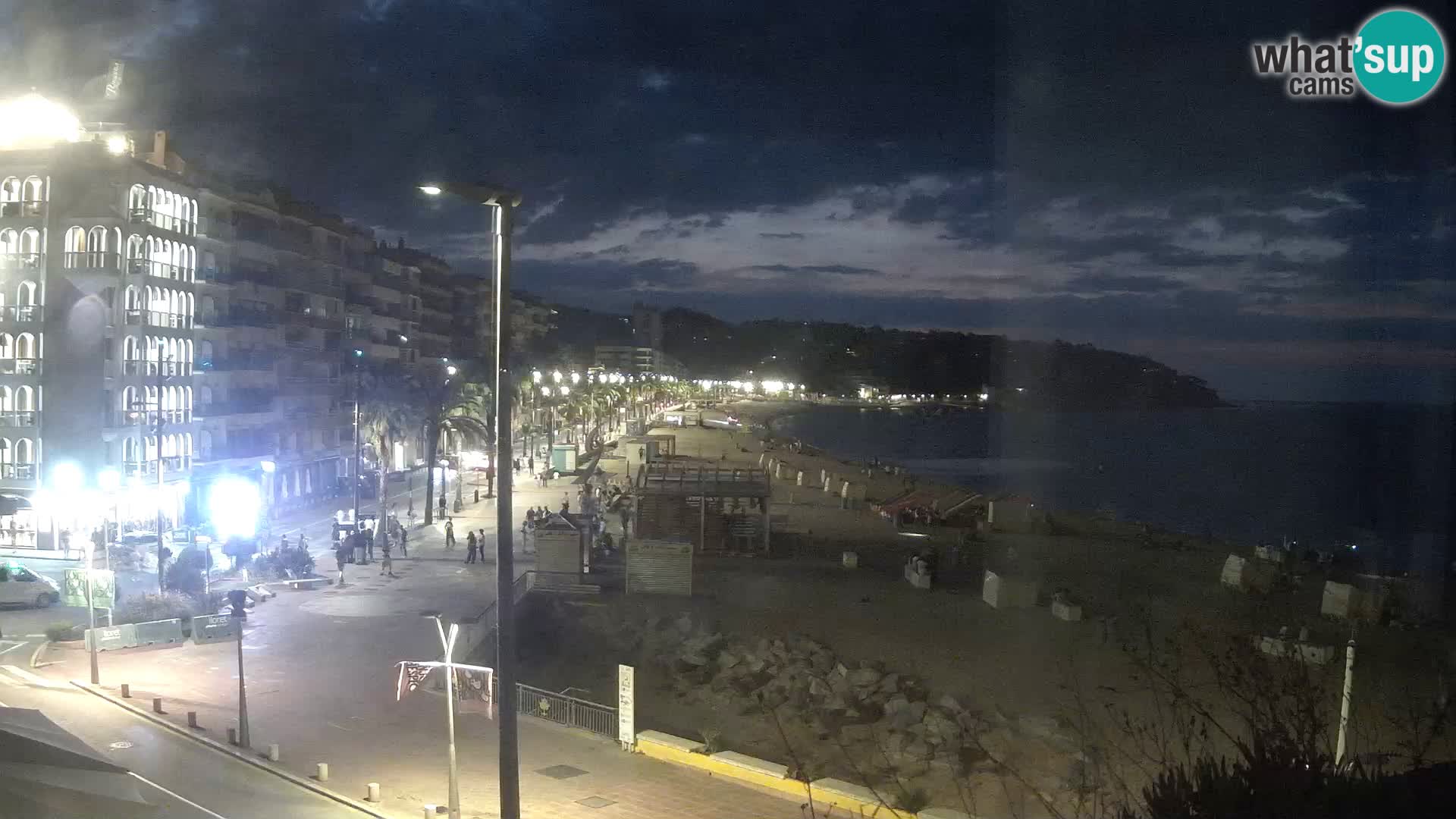 Web kamera Lloret de Mar – plaža