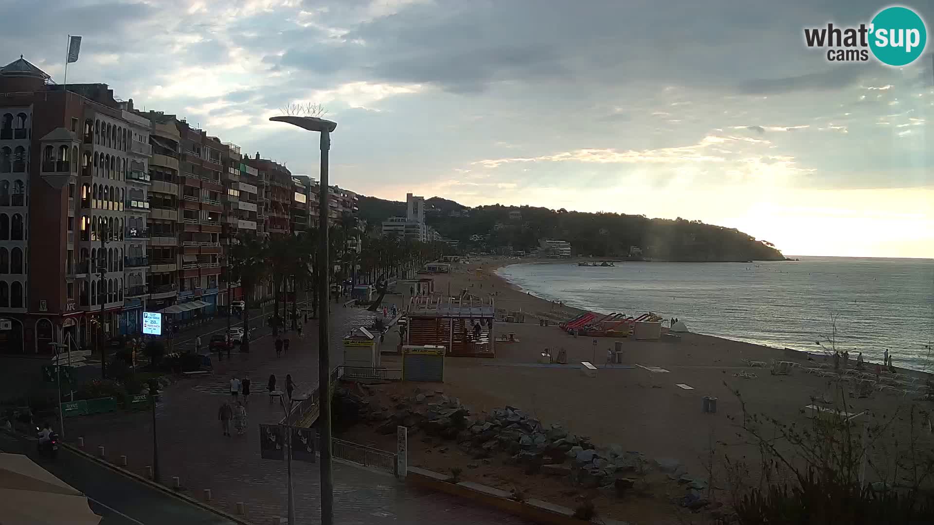 Webcam live Lloret de Mar – la spiaggia principale