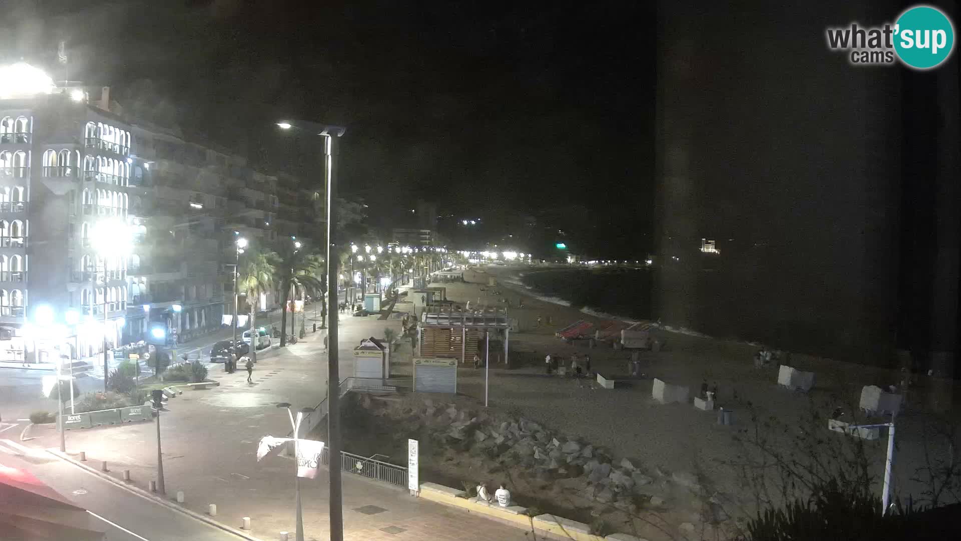 Webcam Lloret de Mar – the main beach – – Costa Brava – Spain