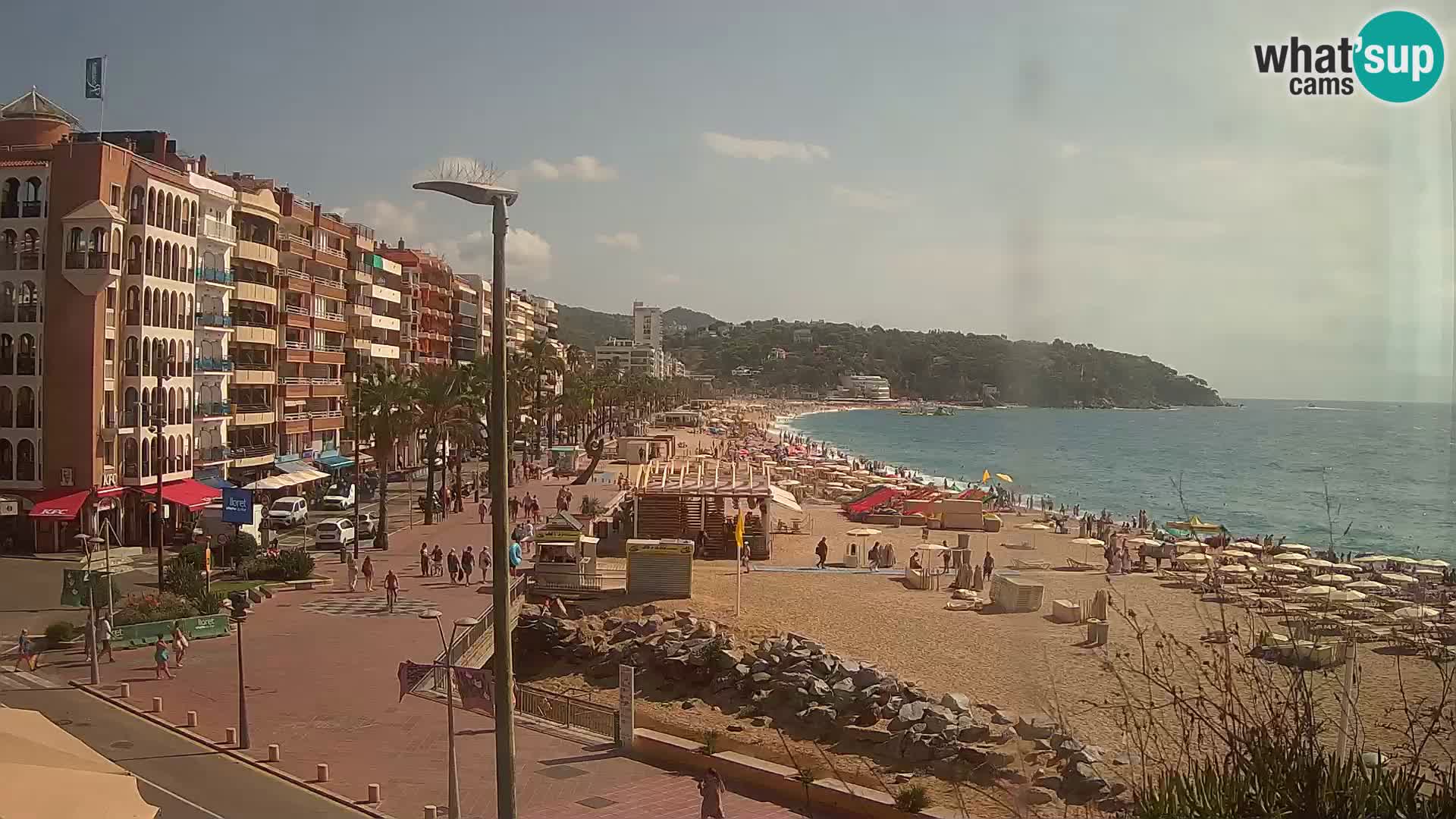 Kamera v živo Lloret de Mar – plaža