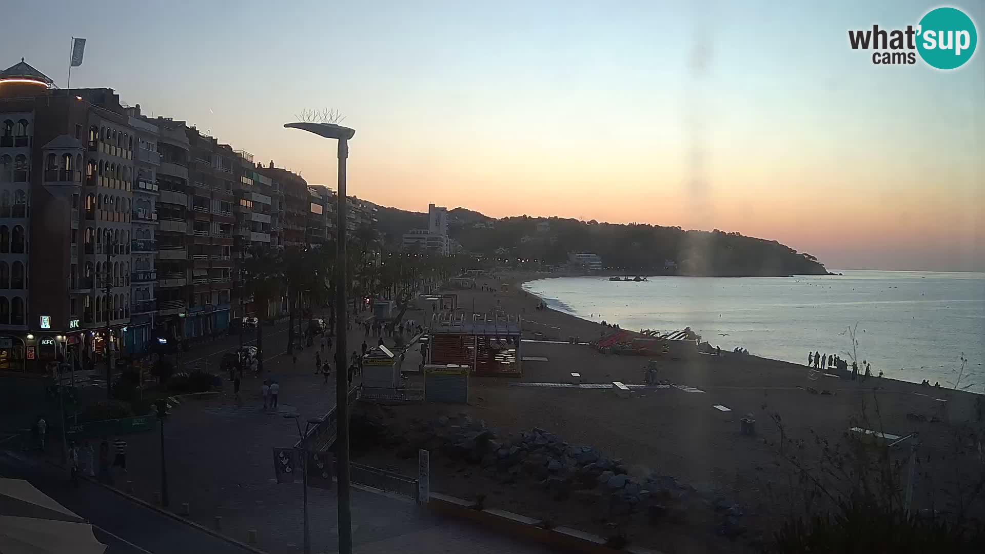 Webcam Live Lloret de Mar – La plage