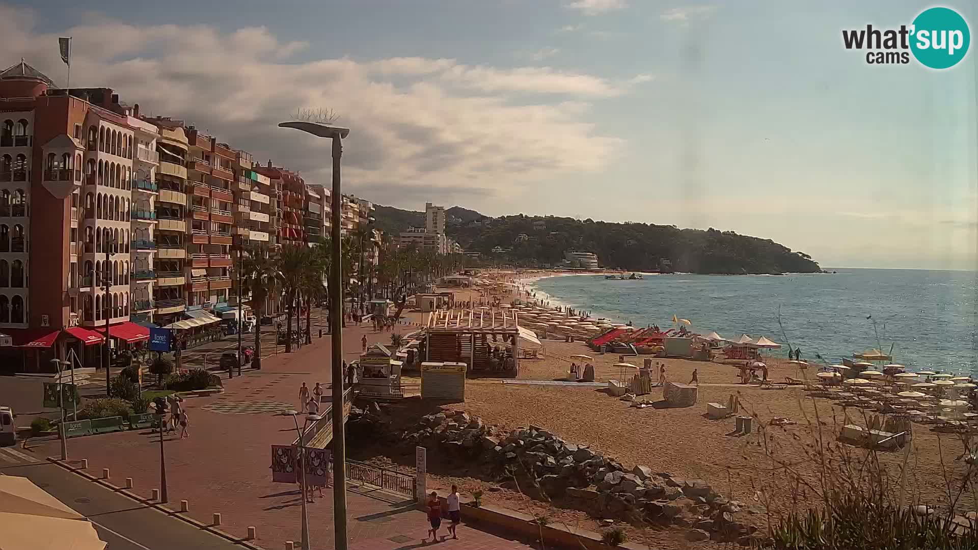 Webcam streaming Lloret de Mar – Plage